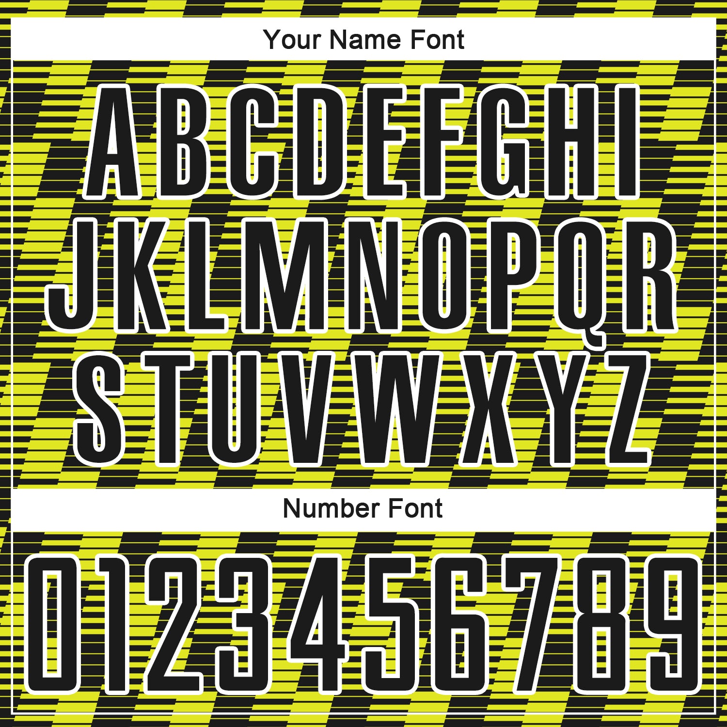 Custom Black Neon Yellow-White Line Sublimation Soccer Uniform Jersey view 6