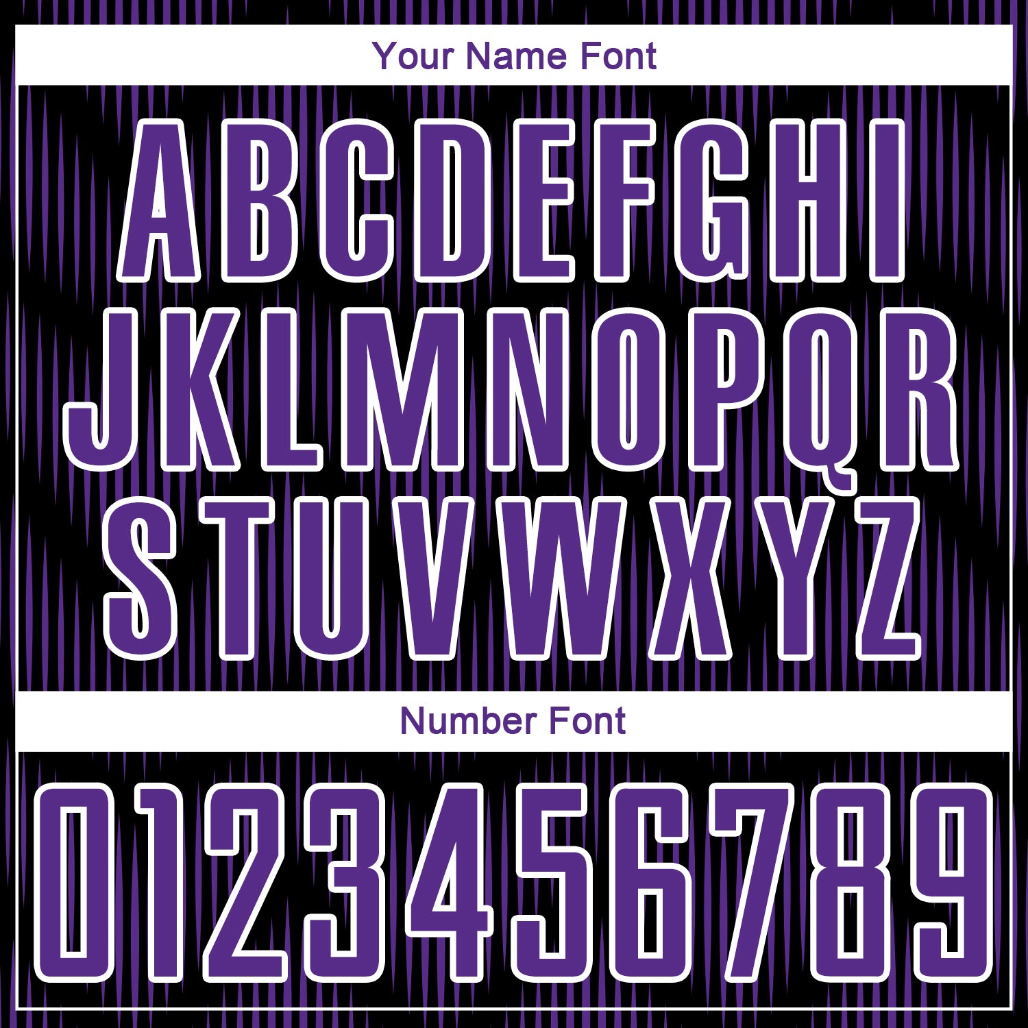 Custom Black Purple-White Line Sublimation Soccer Uniform Jersey view 6