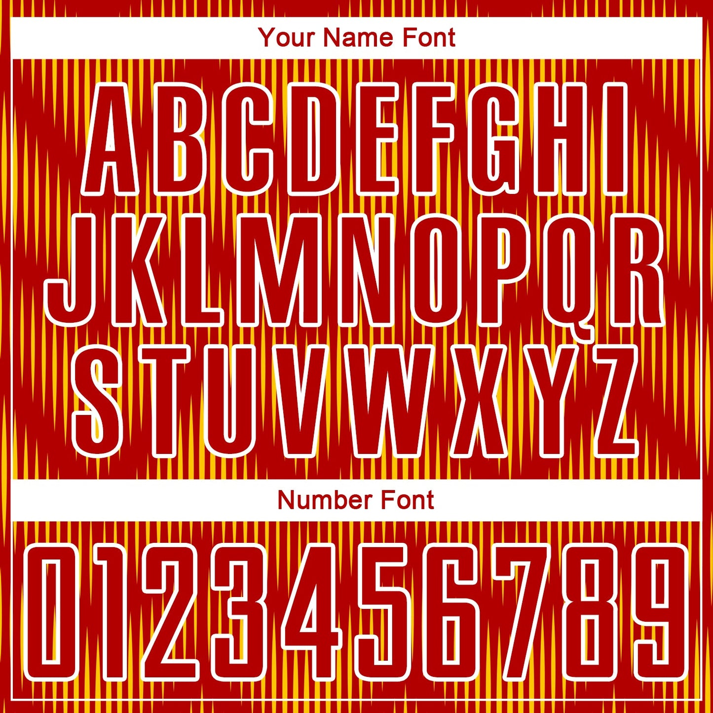 Custom Red Yellow-White Line Sublimation Soccer Uniform Jersey view 6