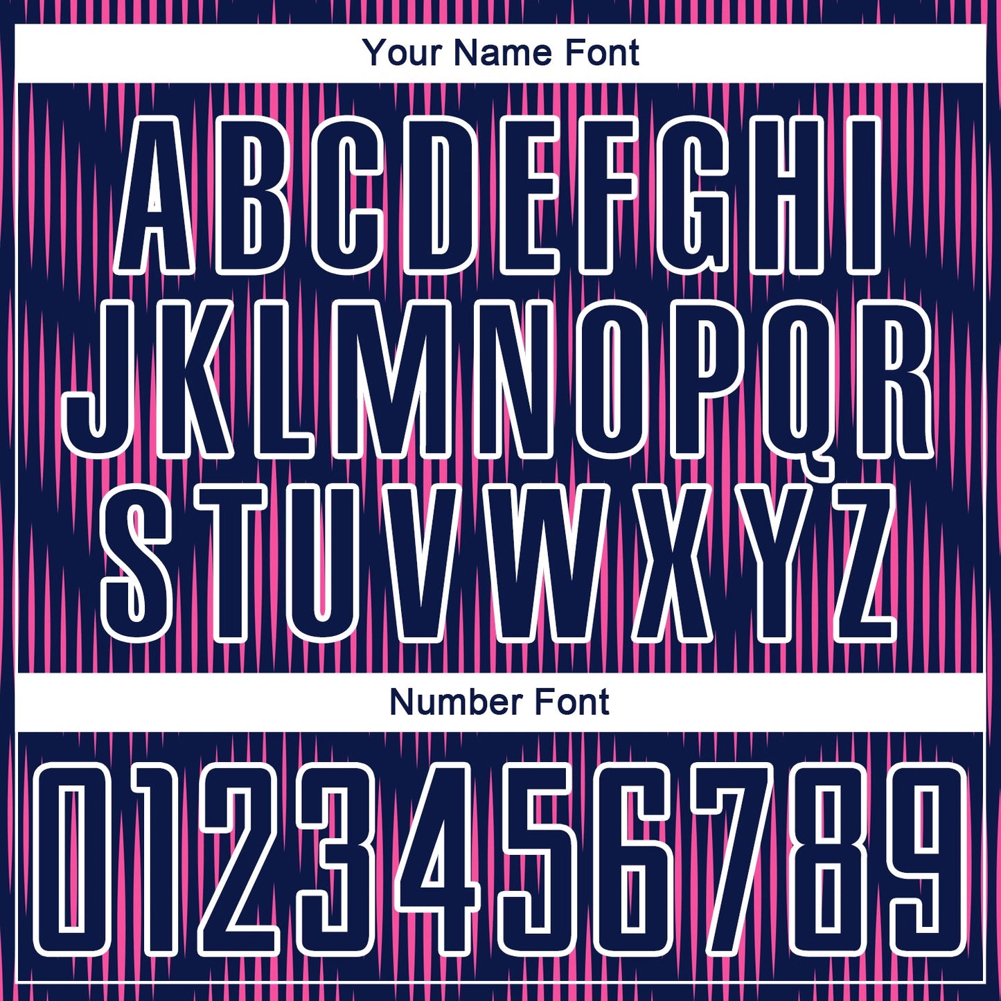 Custom Navy Pink-White Line Sublimation Soccer Uniform Jersey view 6