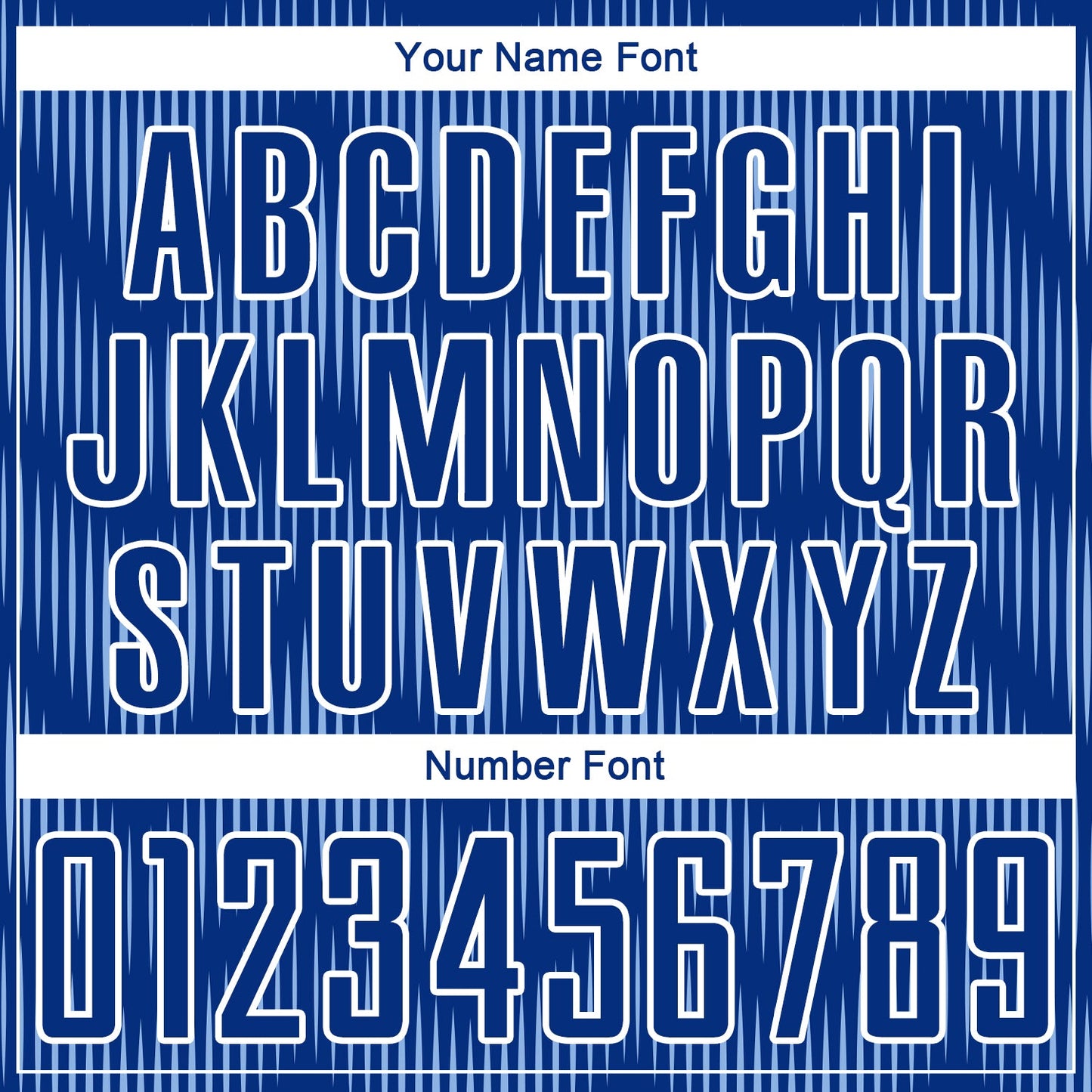 Custom Royal Light Blue-White Line Sublimation Soccer Uniform Jersey view 6