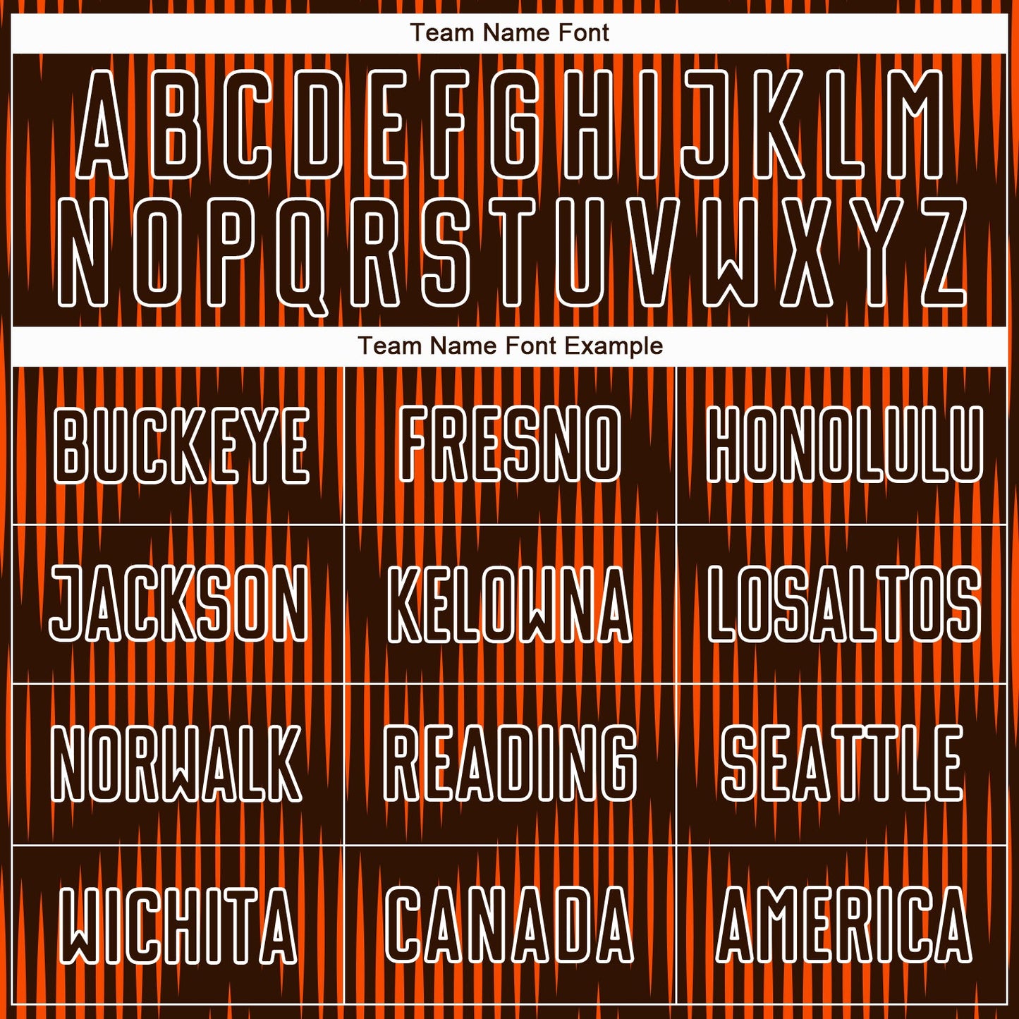 Custom Brown Orange-White Line Sublimation Soccer Uniform Jersey view 5