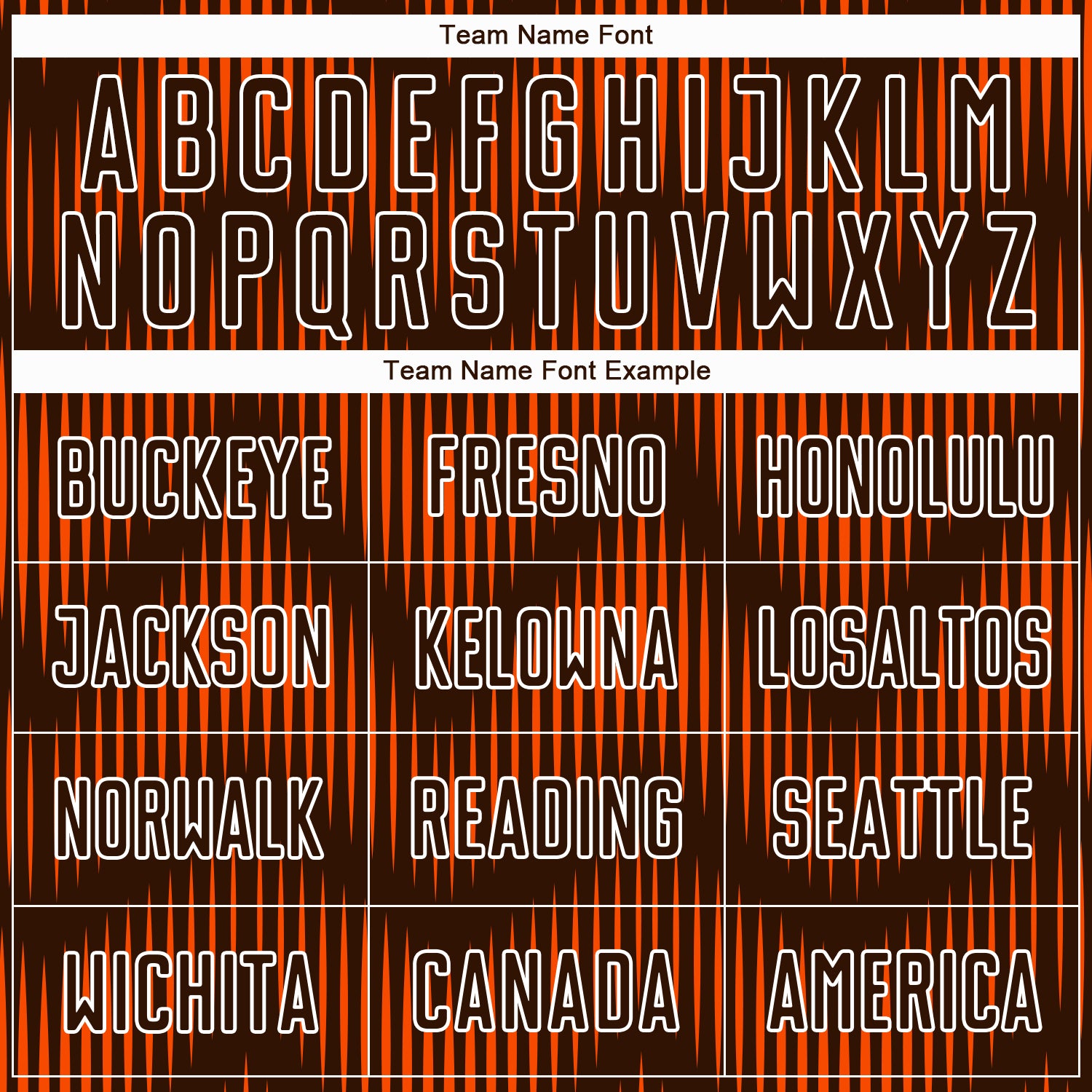 Custom Brown Orange-White Line Sublimation Soccer Uniform Jersey view 5