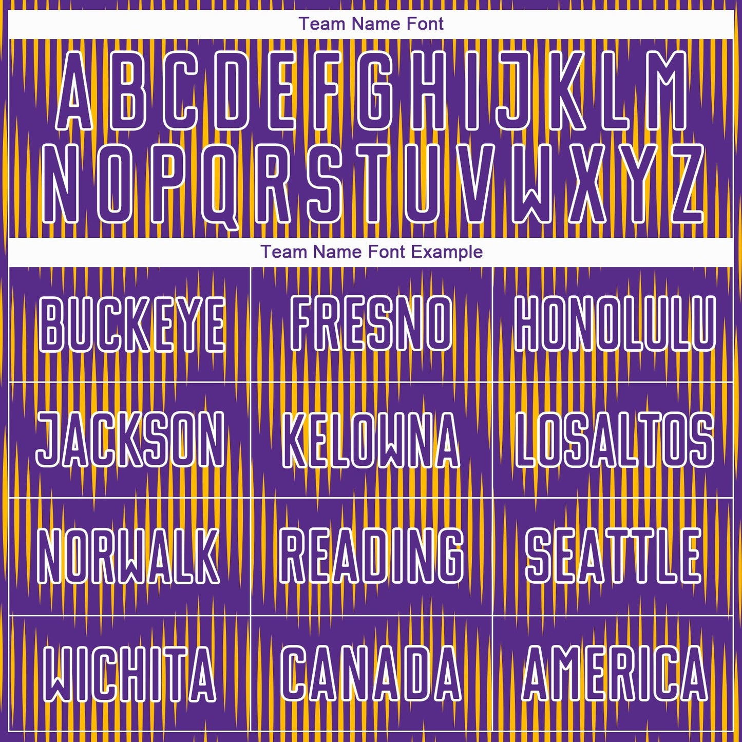 Custom Purple Gold-White Line Sublimation Soccer Uniform Jersey view 5