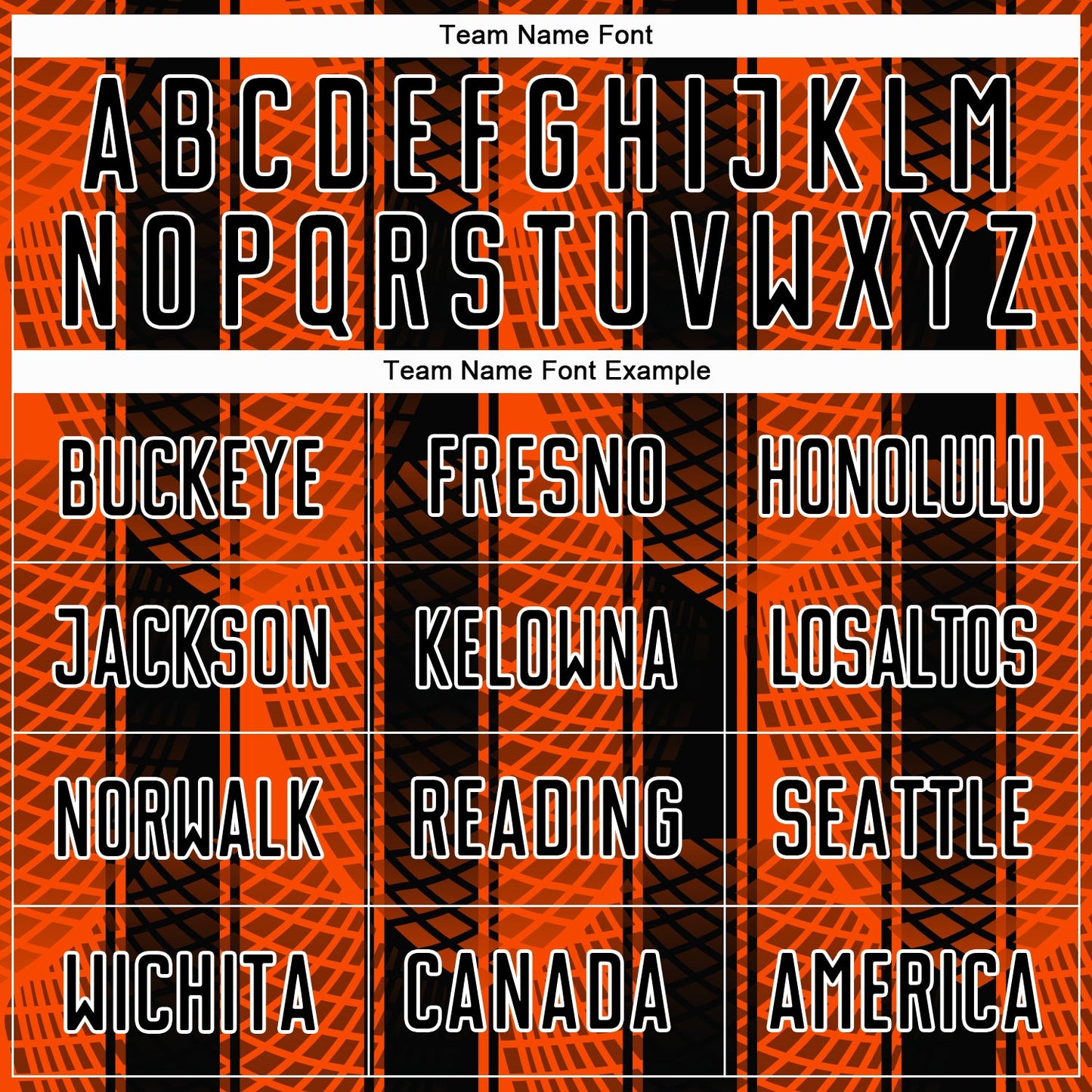 Custom Black Orange-White Abstract Network Sublimation Soccer Uniform Jersey view 5