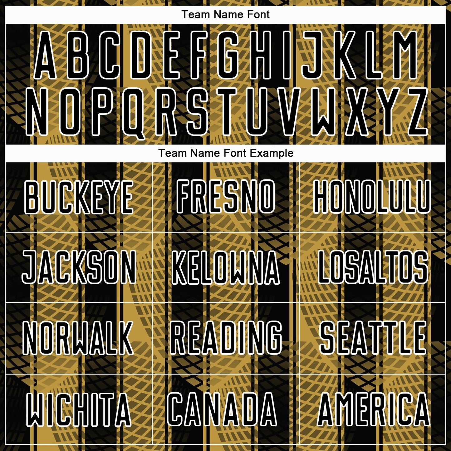 Custom Black Old Gold-White Abstract Network Sublimation Soccer Uniform Jersey view 5