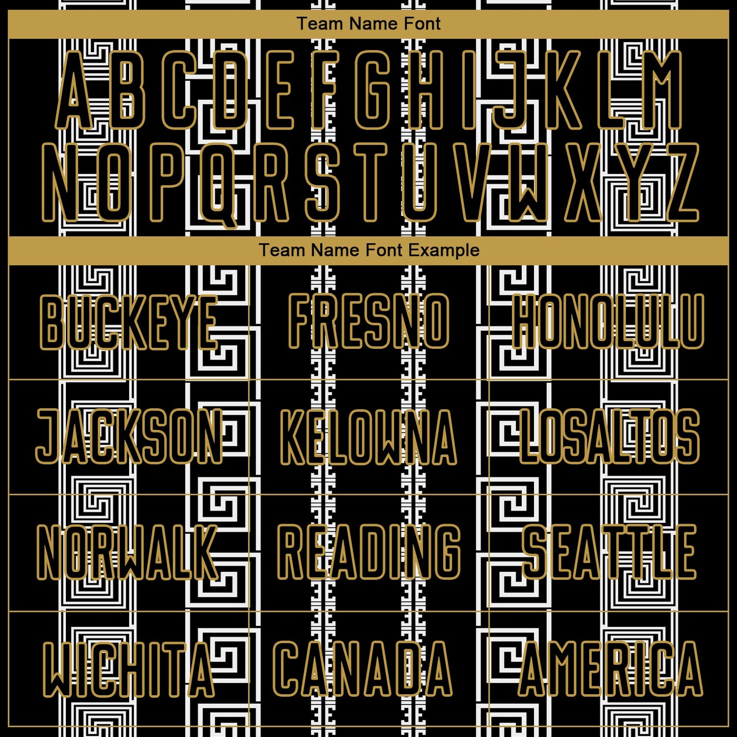 Custom Black Old Gold-White Geometric Shape Sublimation Soccer Uniform Jersey view 5