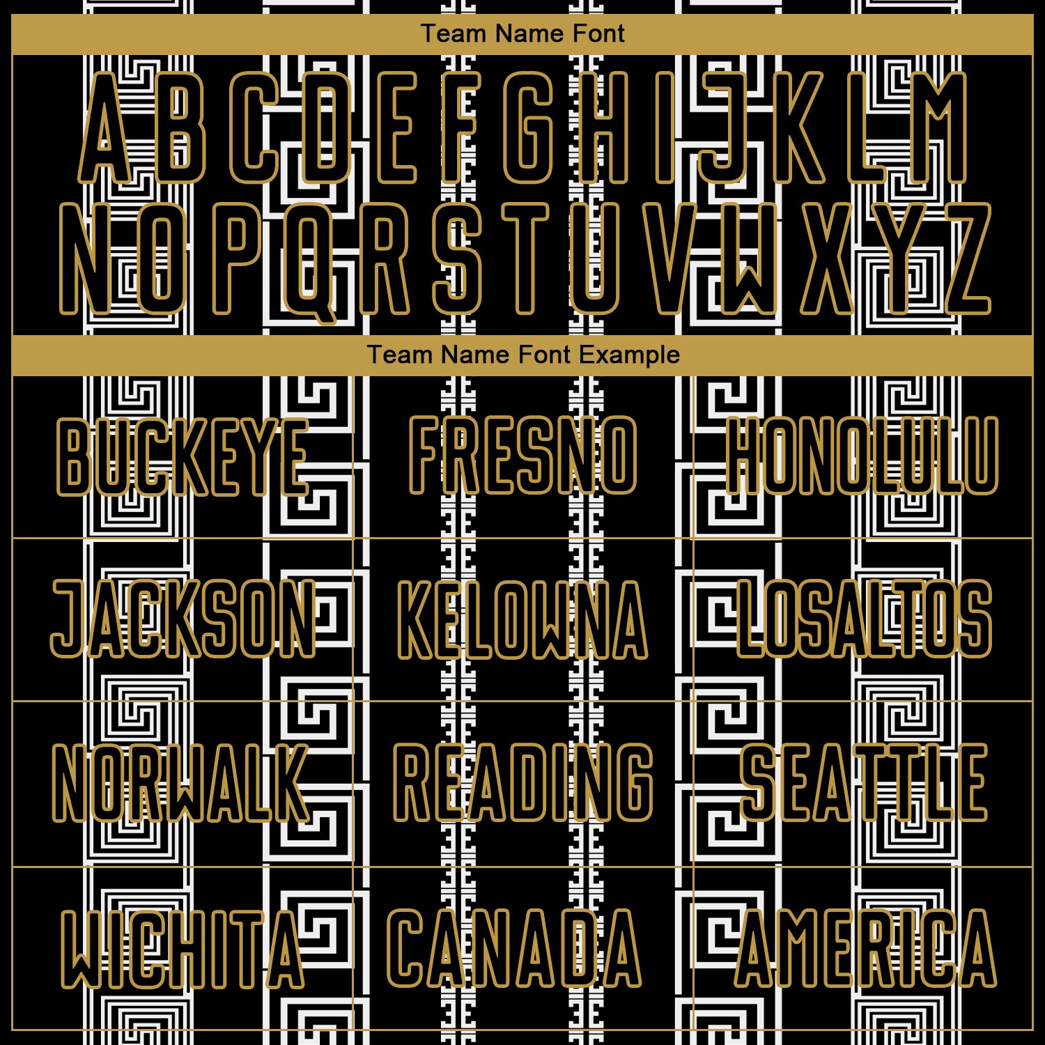 Custom Black Old Gold-White Geometric Shape Sublimation Soccer Uniform Jersey view 5