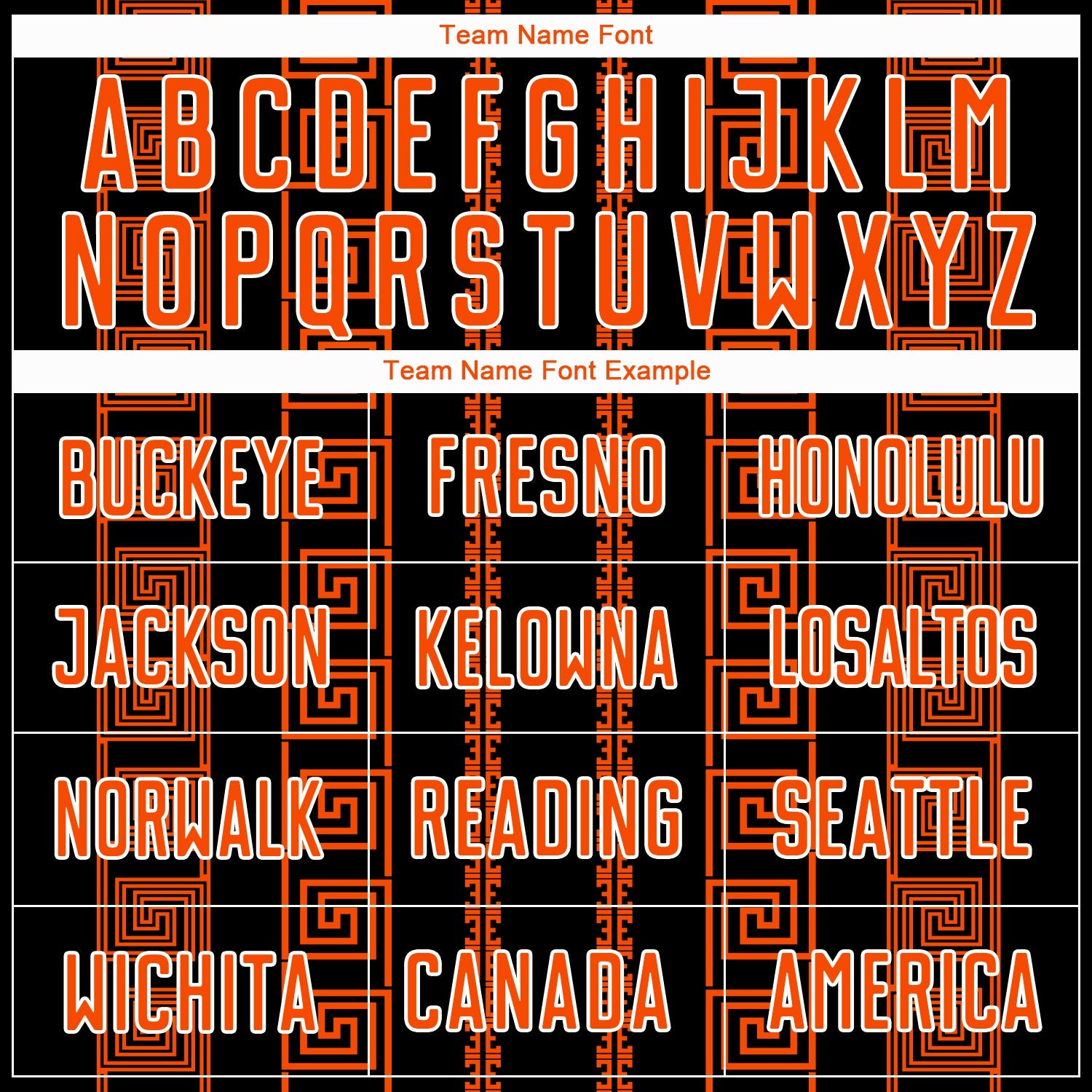 Custom Black Orange-White Geometric Shape Sublimation Soccer Uniform Jersey view 5