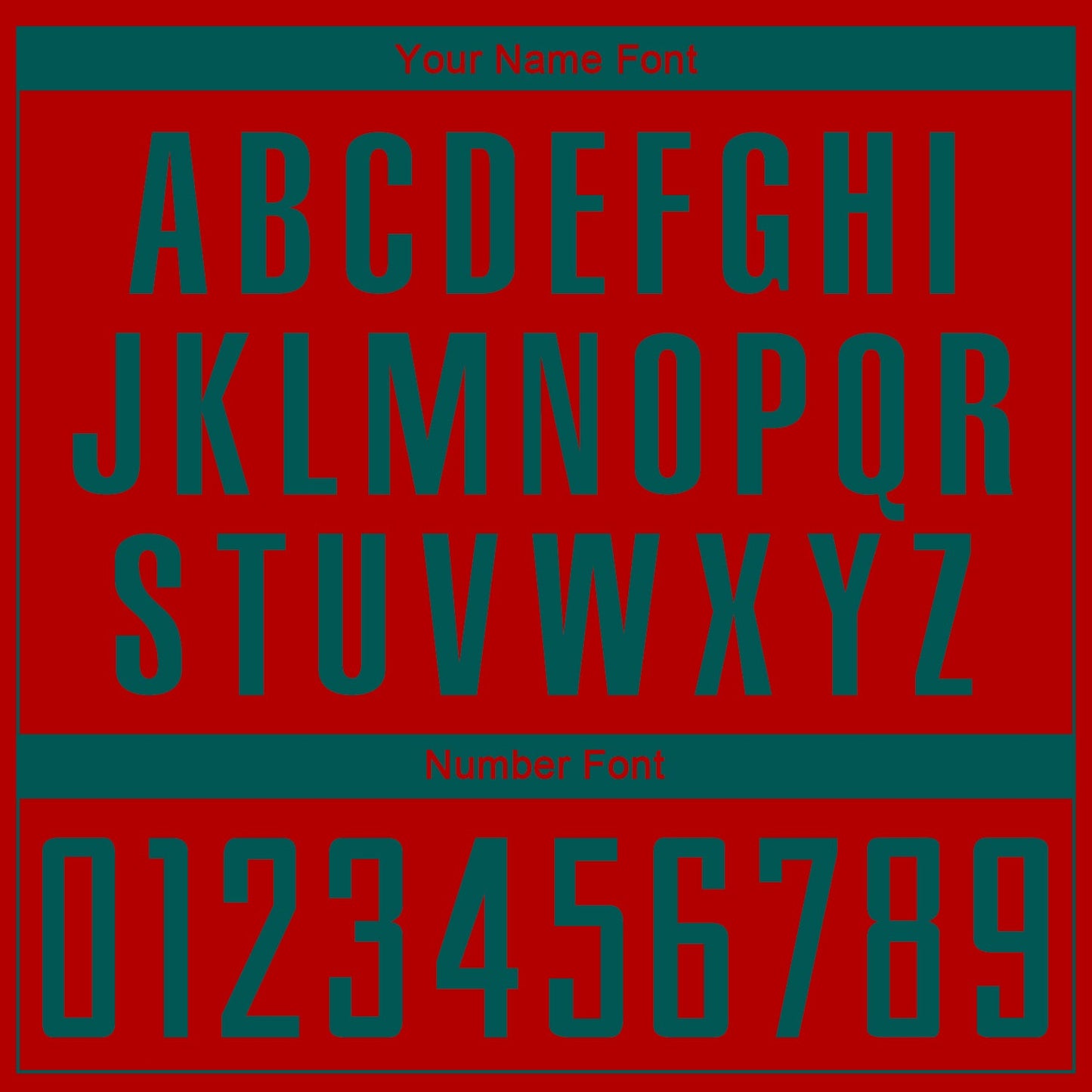Custom Red Midnight Green Sublimation Soccer Uniform Jersey view 6