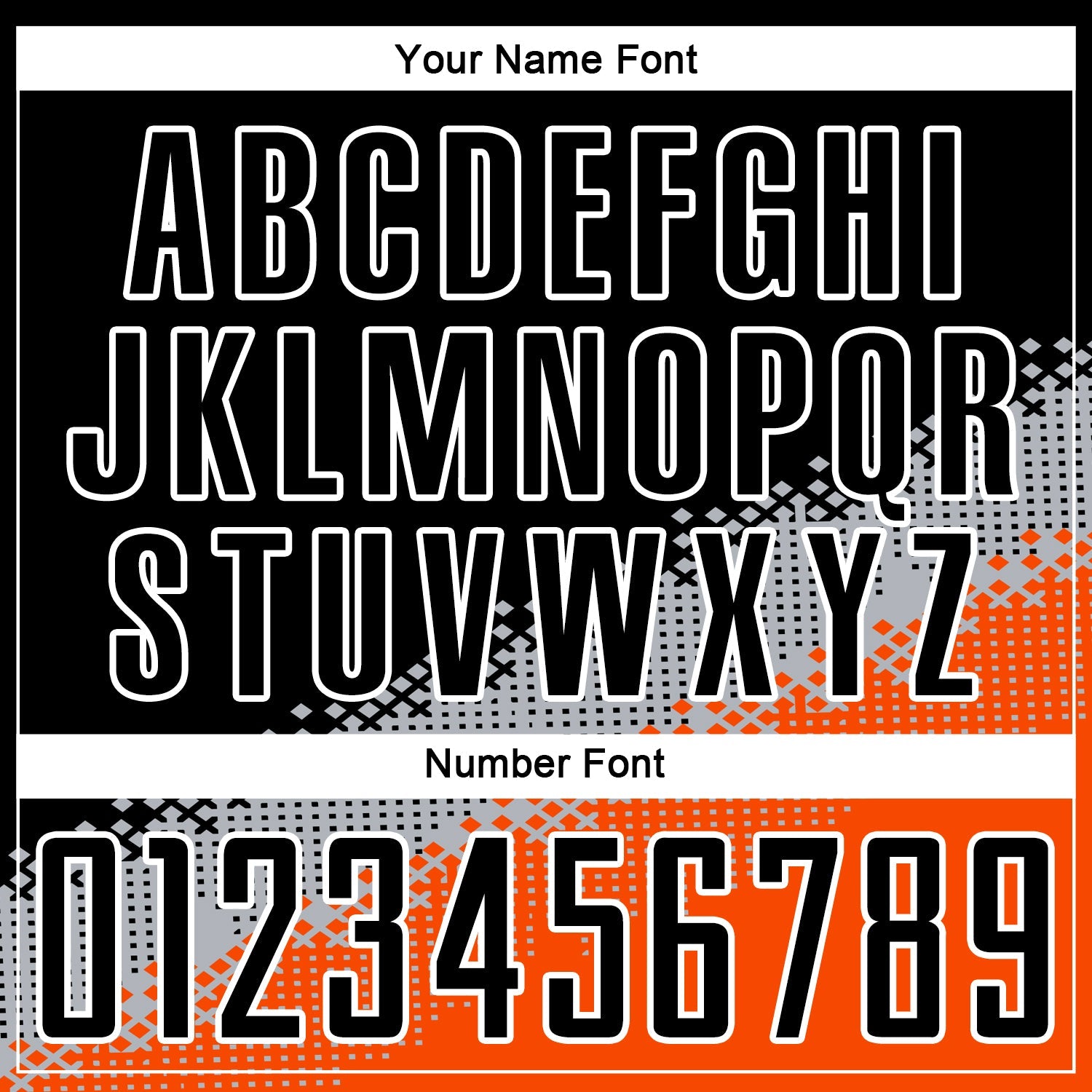 Custom Black Gray-Orange Gradient Geometric Shape Sublimation Soccer Uniform Jersey view 6