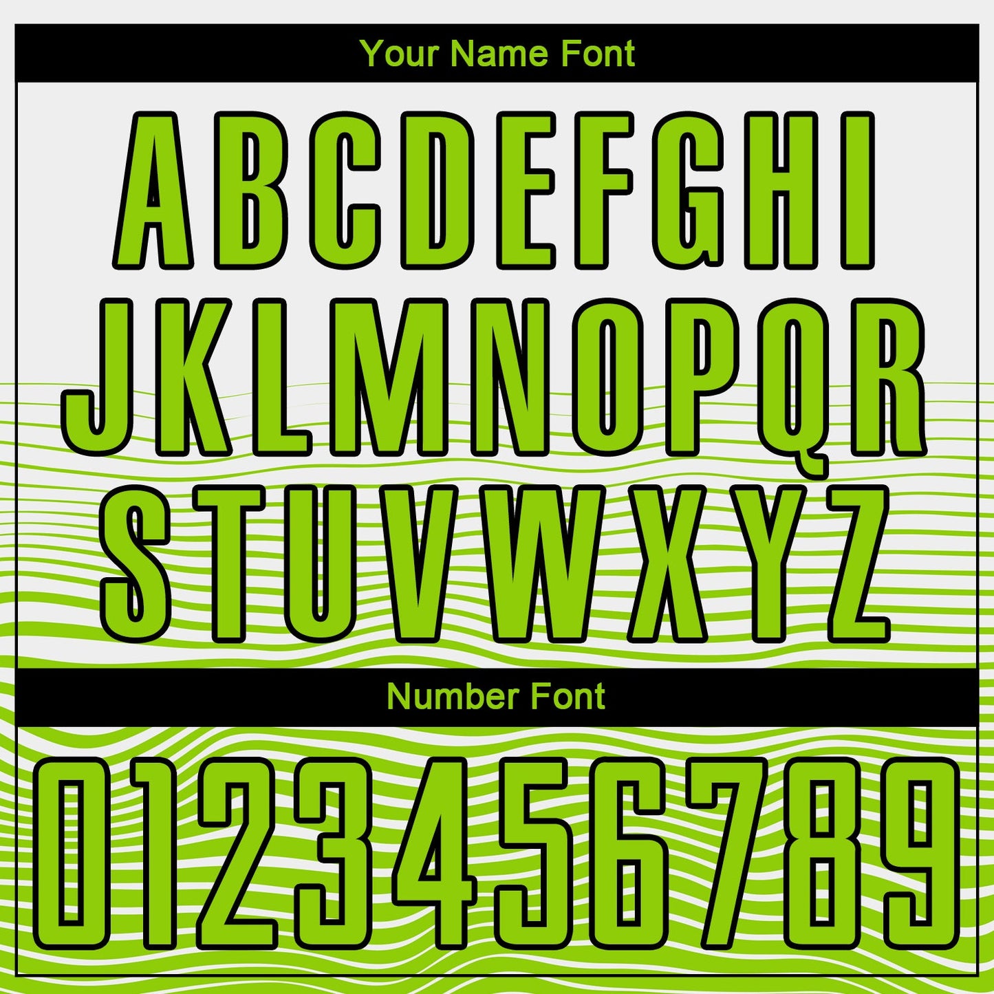 Custom White Neon Green-Black Gradient Line Sublimation Soccer Uniform Jersey view 6