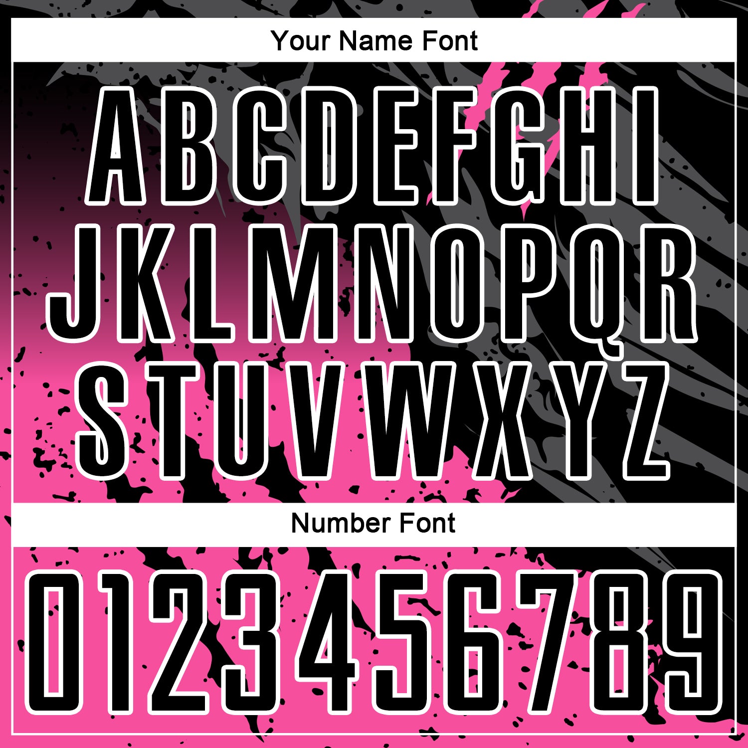 Custom Black Pink-White Gradient Scratch Splash Sublimation Soccer Uniform Jersey view 6