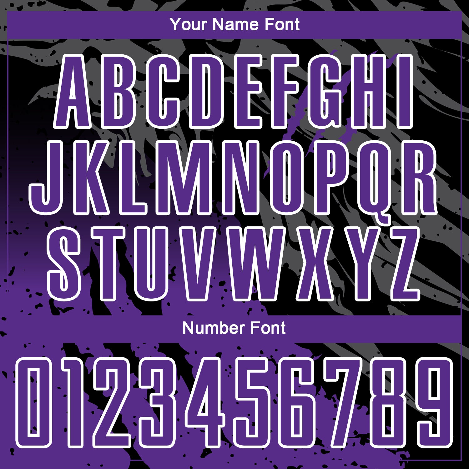 Custom Black Purple-White Gradient Scratch Splash Sublimation Soccer Uniform Jersey view 6