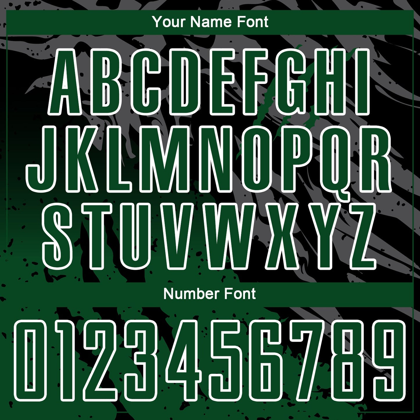 Custom Black Green-White Gradient Scratch Splash Sublimation Soccer Uniform Jersey view 6