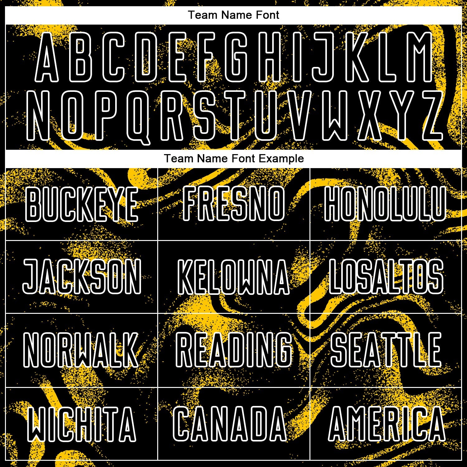 Custom Black Yellow-White Abstract Liquid Sublimation Soccer Uniform Jersey view 5
