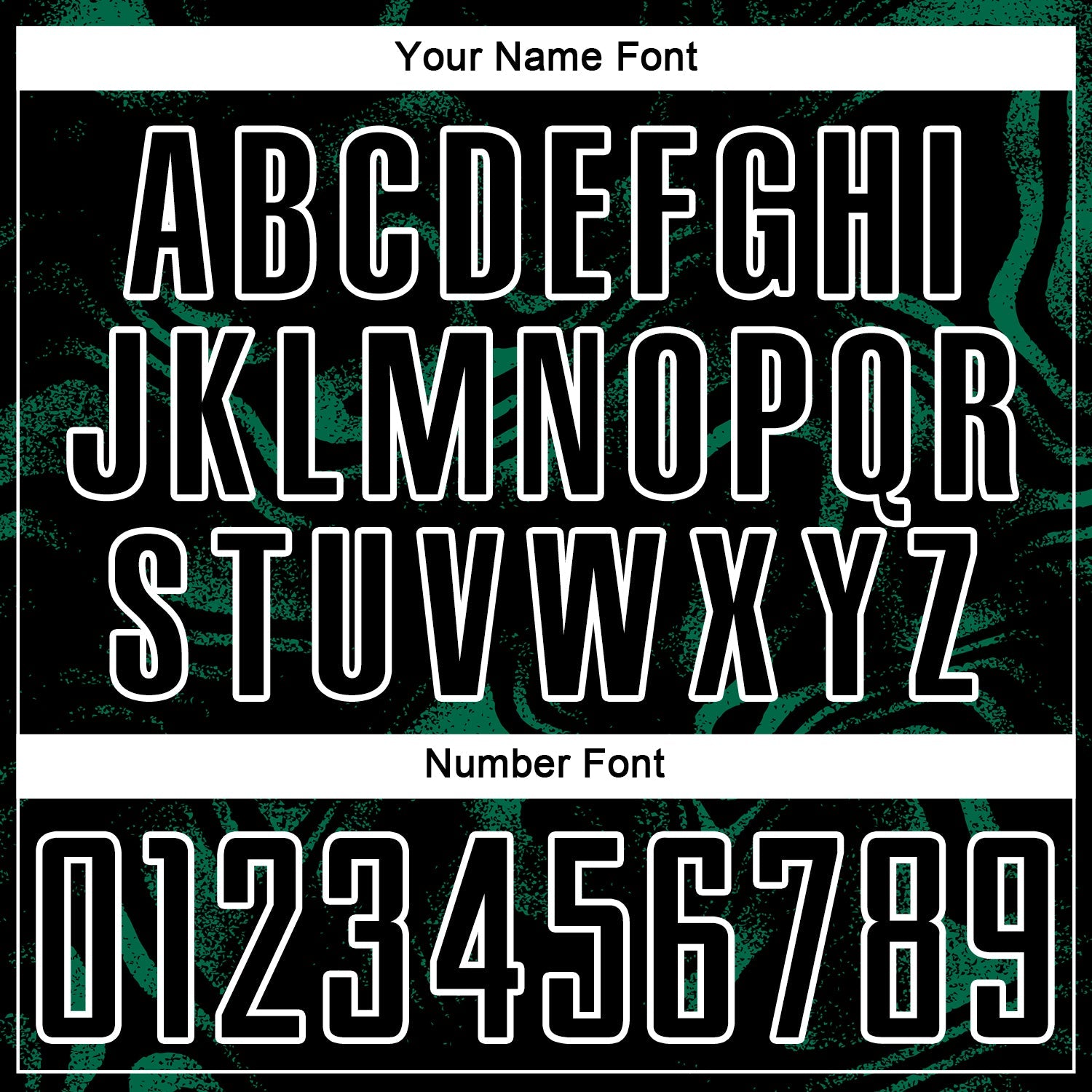 Custom Black Kelly Green-White Abstract Liquid Sublimation Soccer Uniform Jersey view 6