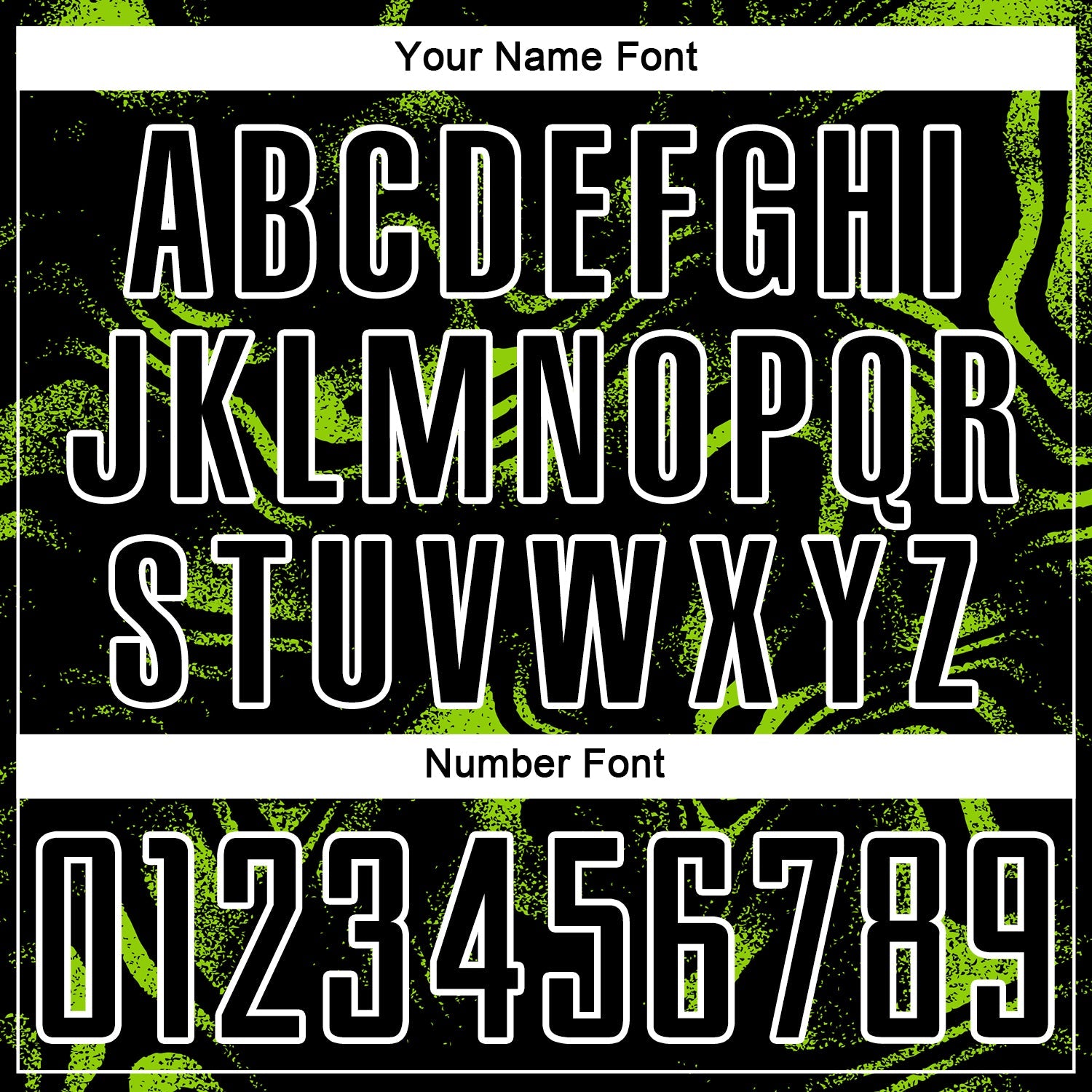 Custom Black Neon Green-White Abstract Liquid Sublimation Soccer Uniform Jersey view 6