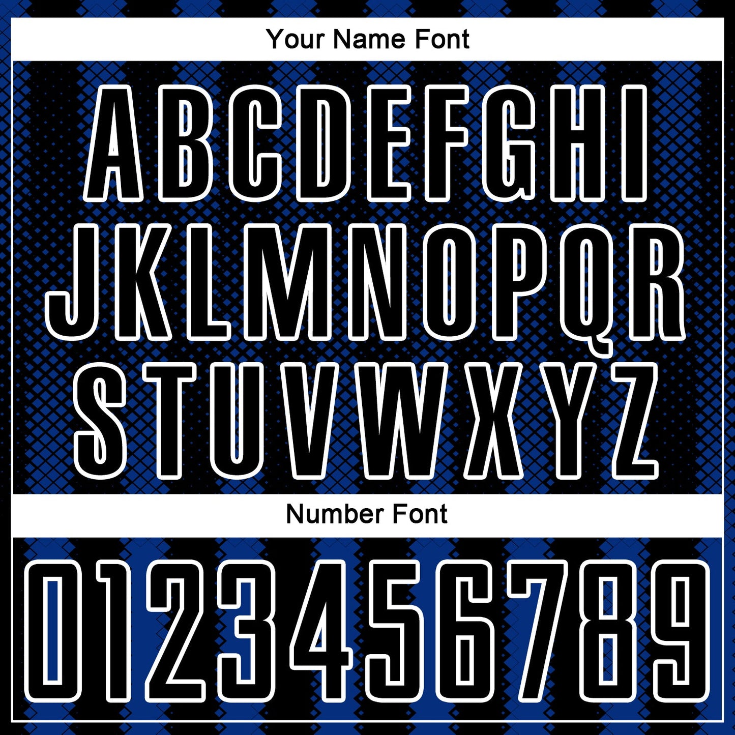 Custom Black Royal-White Geometric Shape Sublimation Soccer Uniform Jersey view 6