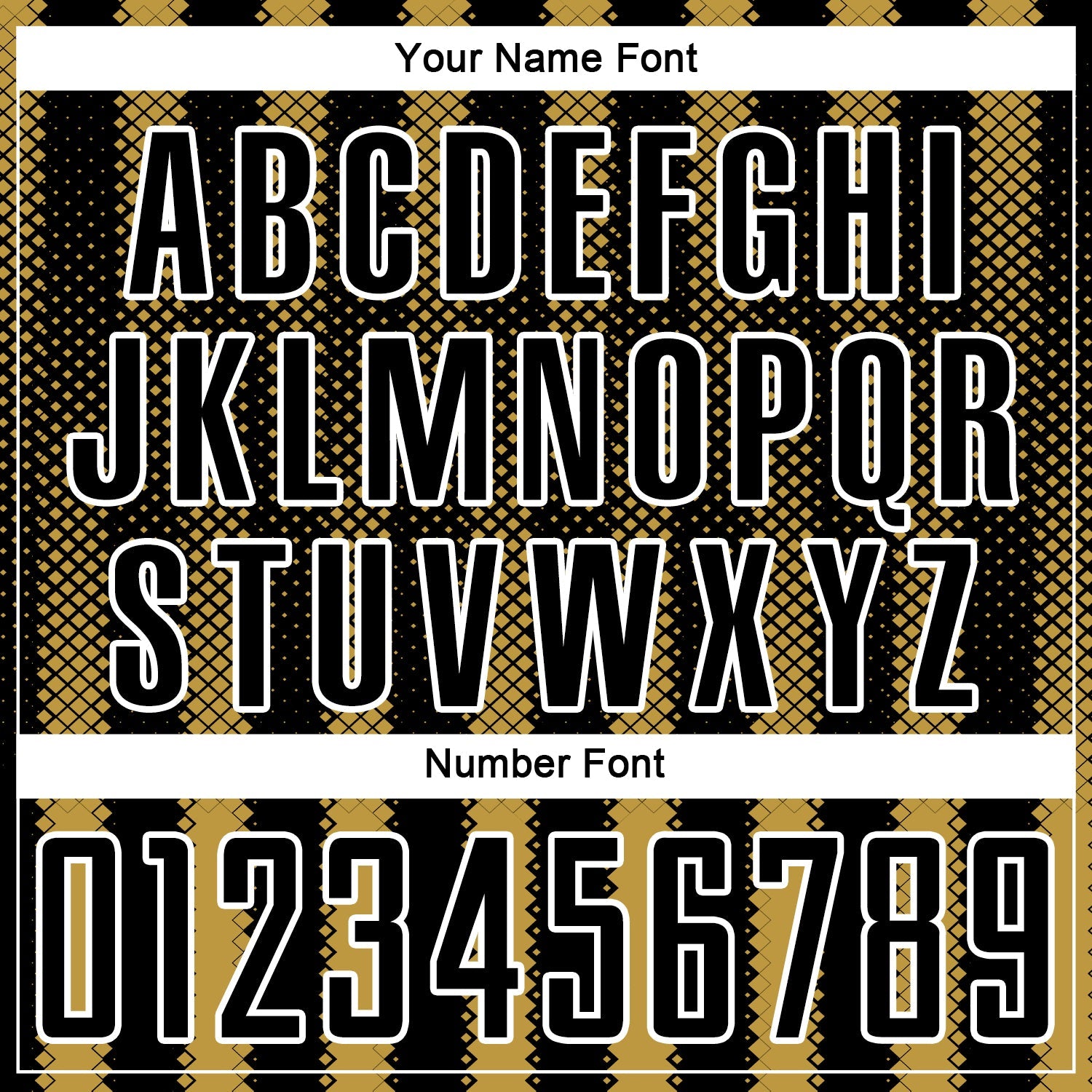 Custom Black Old Gold-White Geometric Shape Sublimation Soccer Uniform Jersey view 6