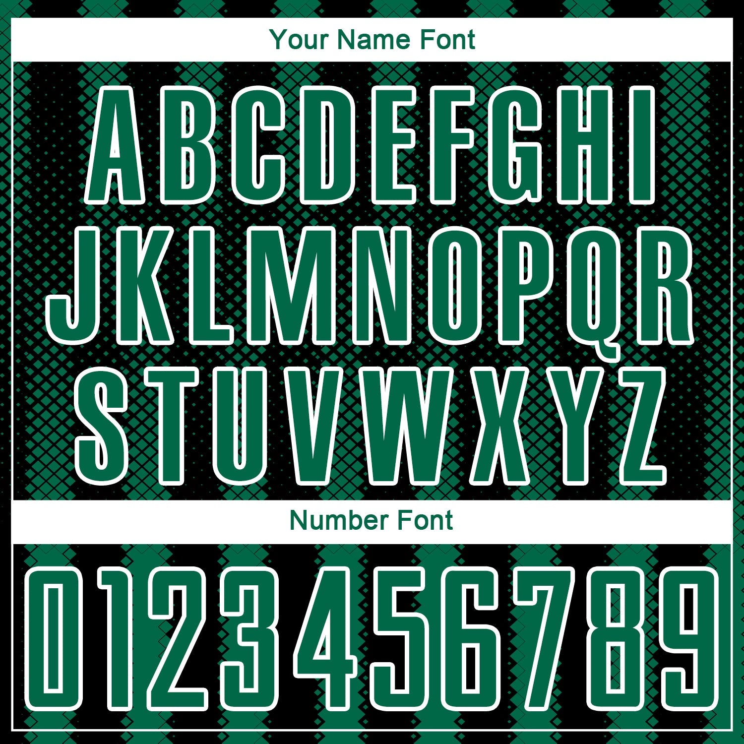 Custom Black Kelly Green-White Geometric Shape Sublimation Soccer Uniform Jersey view 6
