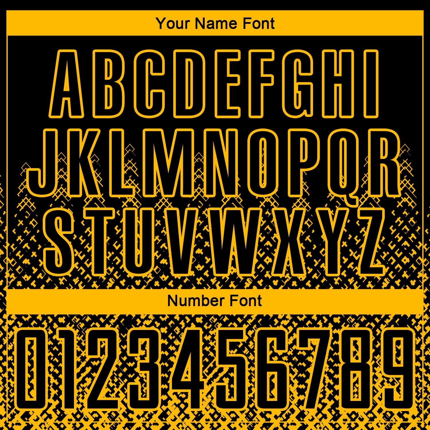 Custom Black Gold Geometric Shape Sublimation Soccer Uniform Jersey view 6