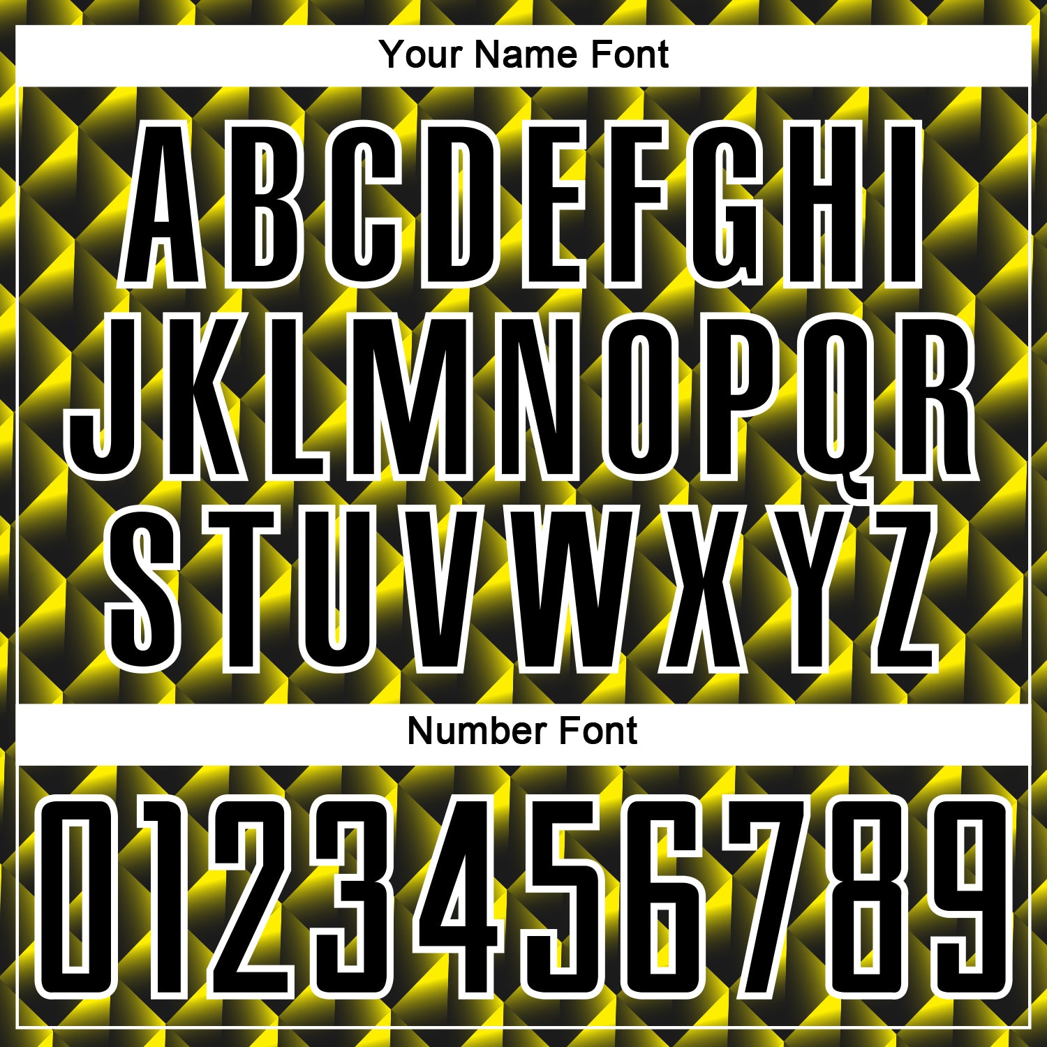 Custom Black Light Yellow-White Geometric Shape Sublimation Soccer Uniform Jersey view 6