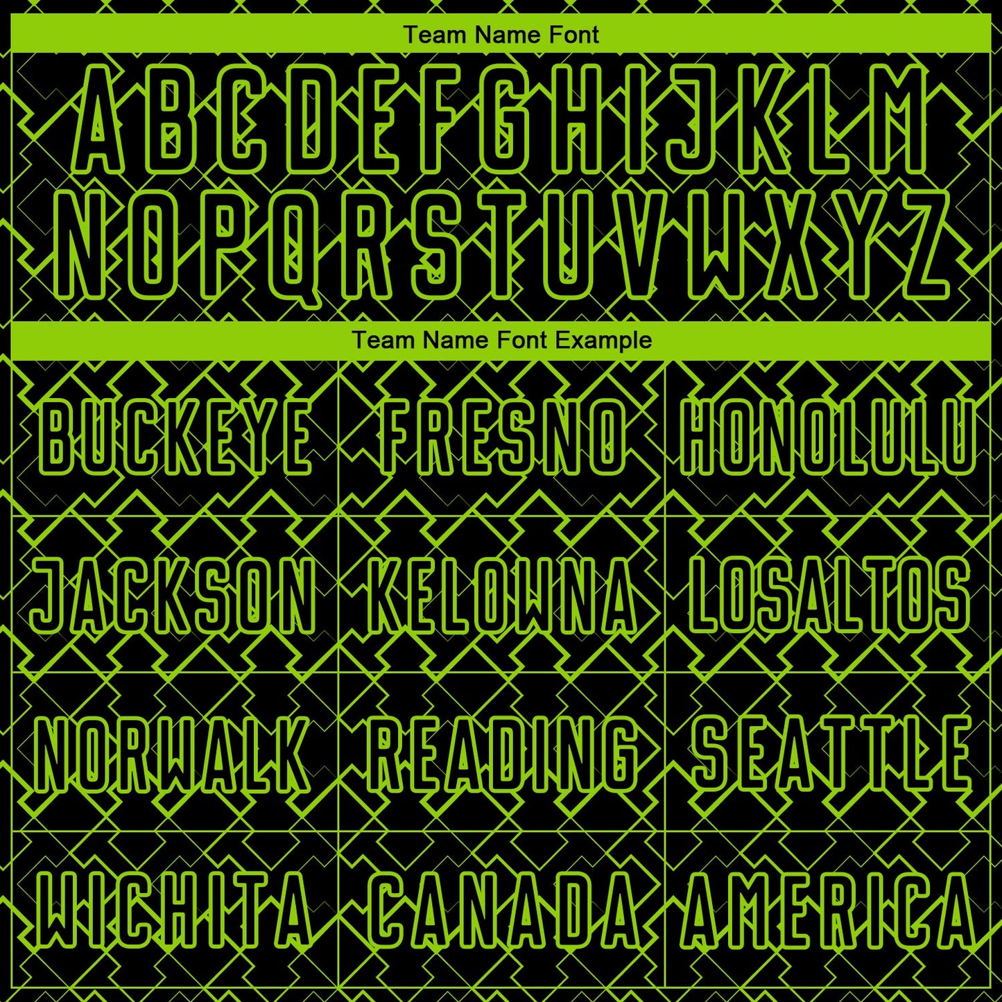 Custom Black Neon Green Geometric Shape Sublimation Soccer Uniform Jersey view 5