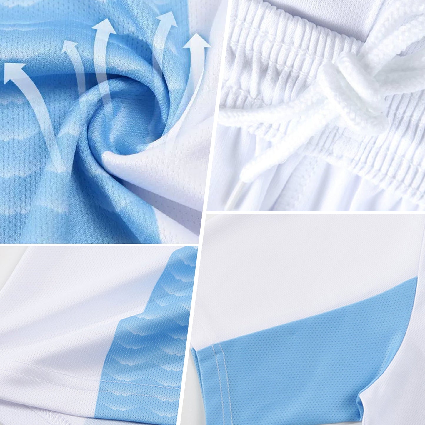 Custom Yellow Black-White Stripe Sublimation Soccer Uniform Jersey view 3