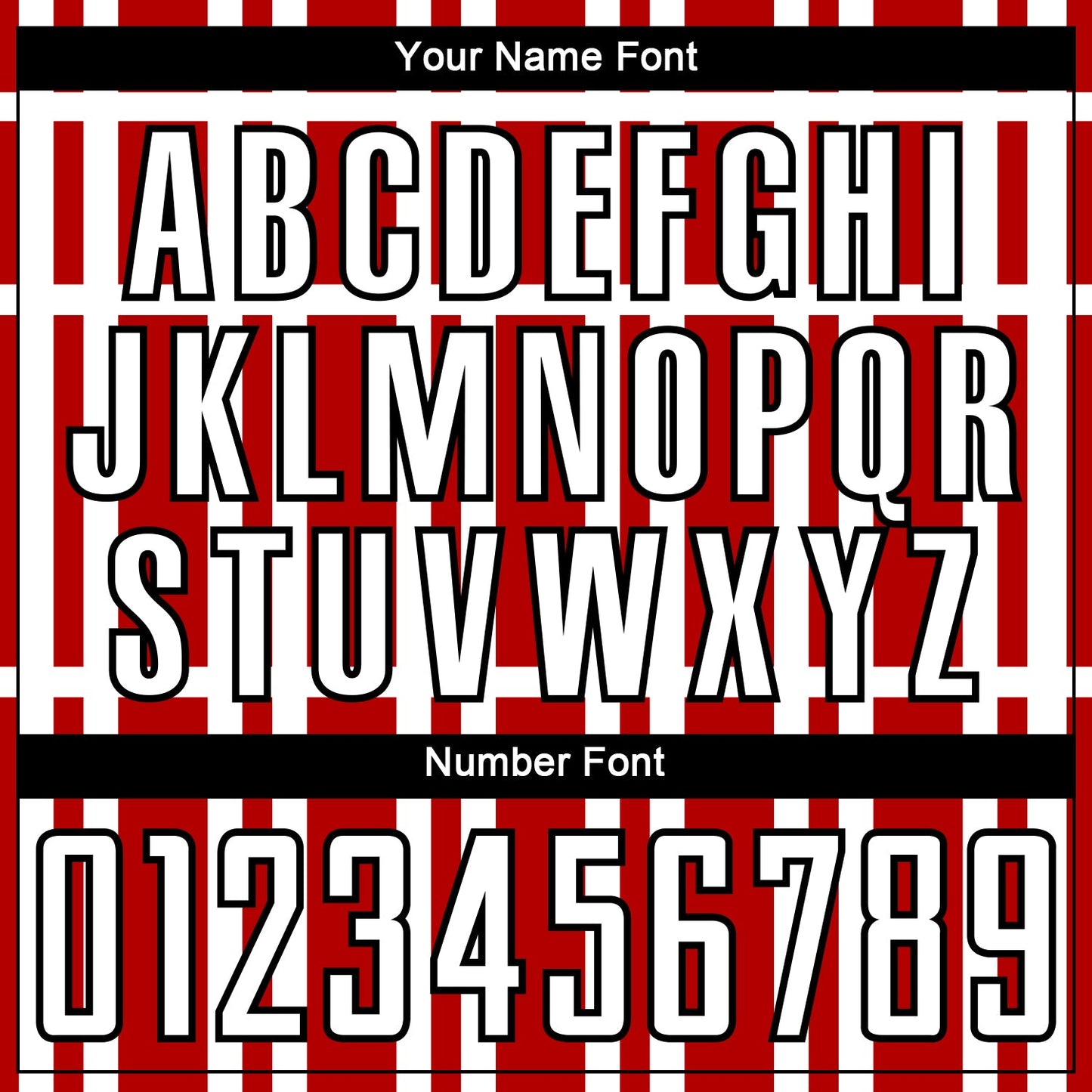 Custom Red White-Black Stripe Line Sublimation Soccer Uniform Jersey view 6