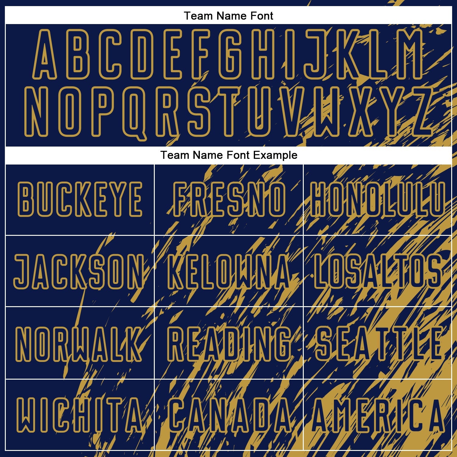 Custom Navy Old Gold Splash Sublimation Soccer Uniform Jersey view 5