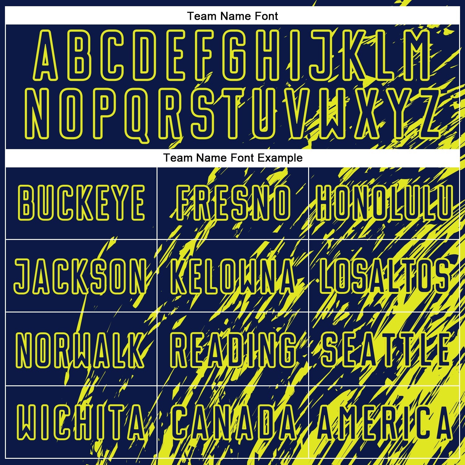 Custom Navy Neon Yellow Splash Sublimation Soccer Uniform Jersey view 5