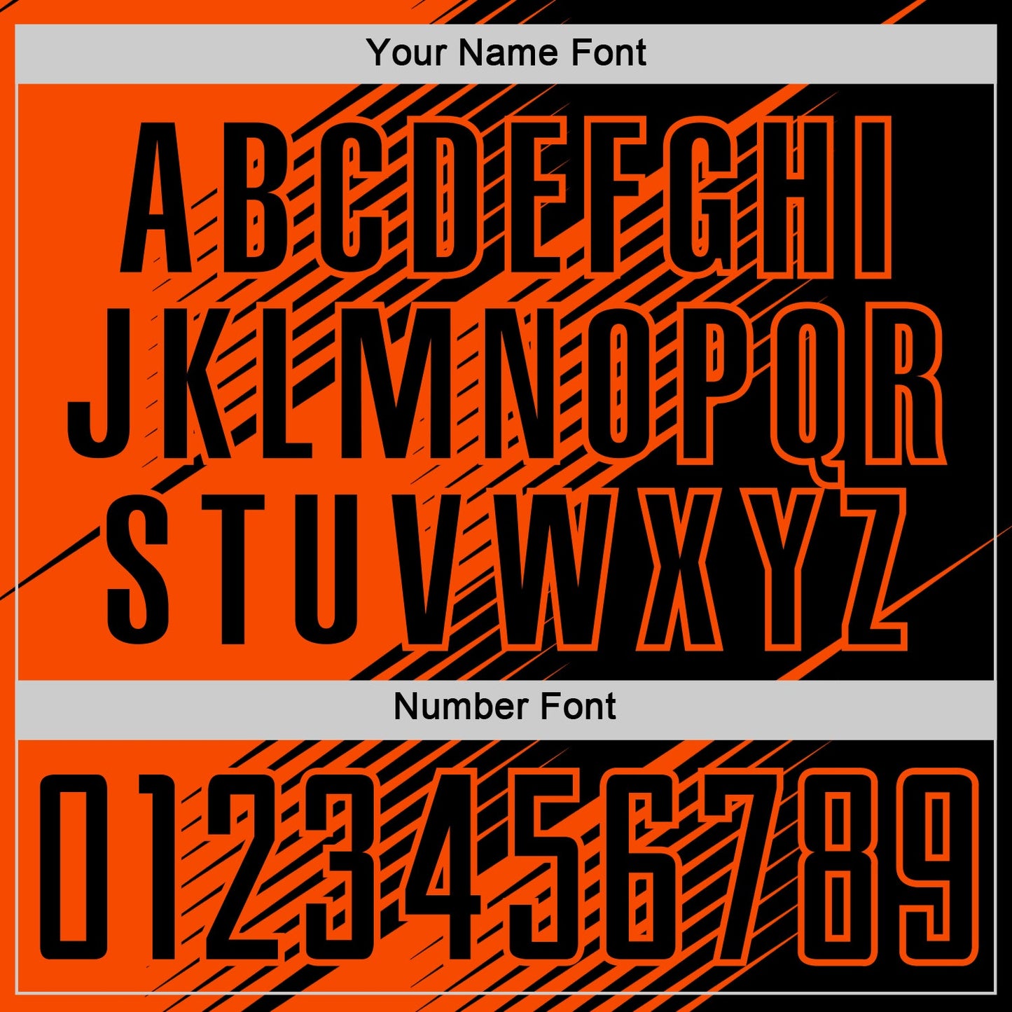Custom Black Orange Line Sublimation Soccer Uniform Jersey view 6
