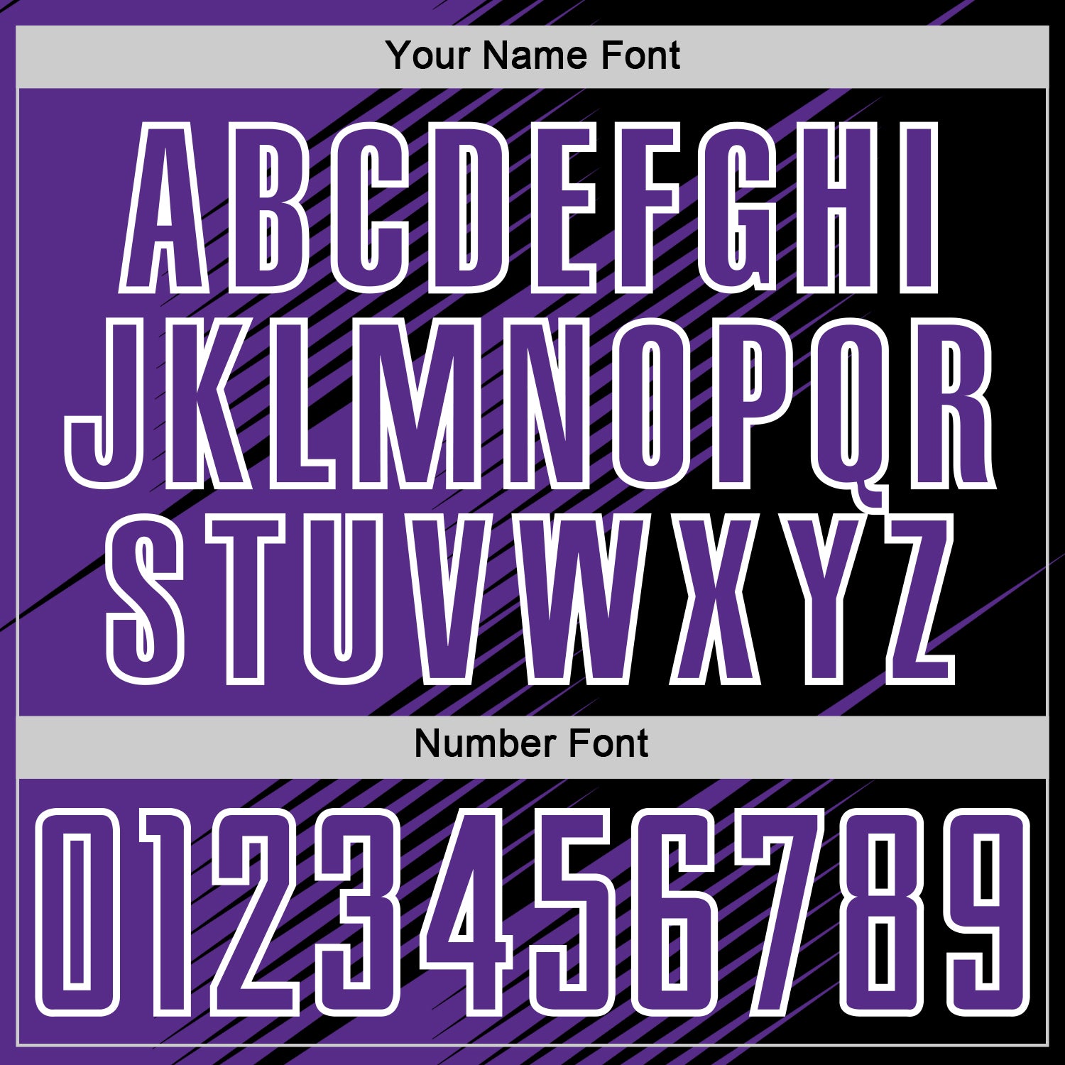 Custom Black Purple-White Line Sublimation Soccer Uniform Jersey view 6
