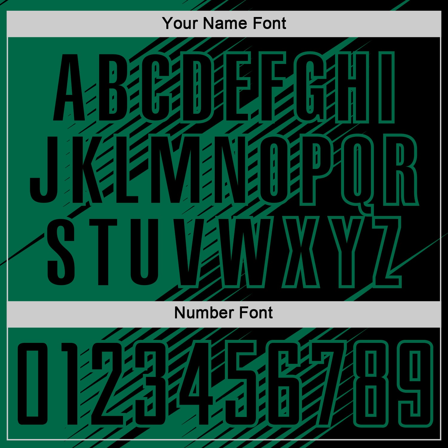 Custom Black Kelly Green Line Sublimation Soccer Uniform Jersey view 6