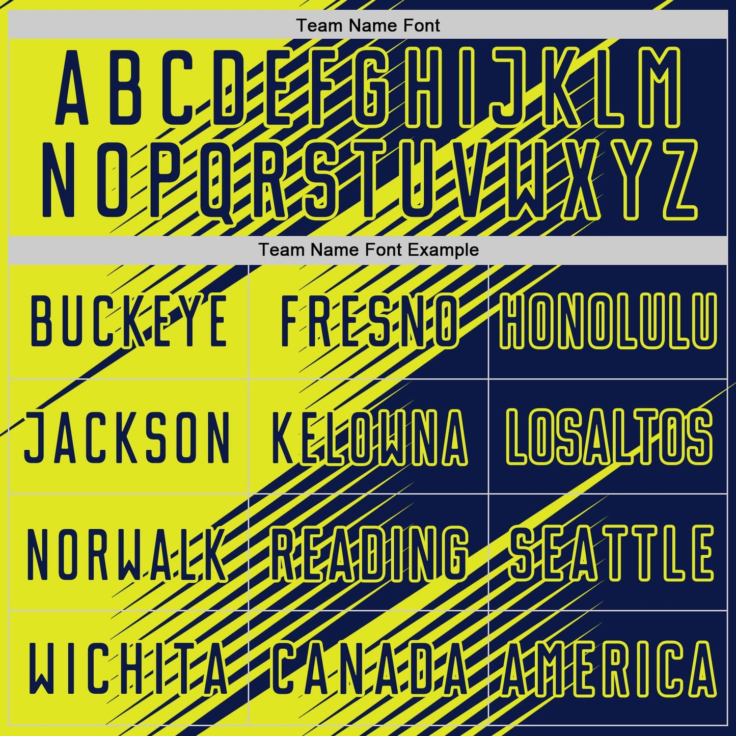 Custom Navy Neon Yellow Line Sublimation Soccer Uniform Jersey view 5
