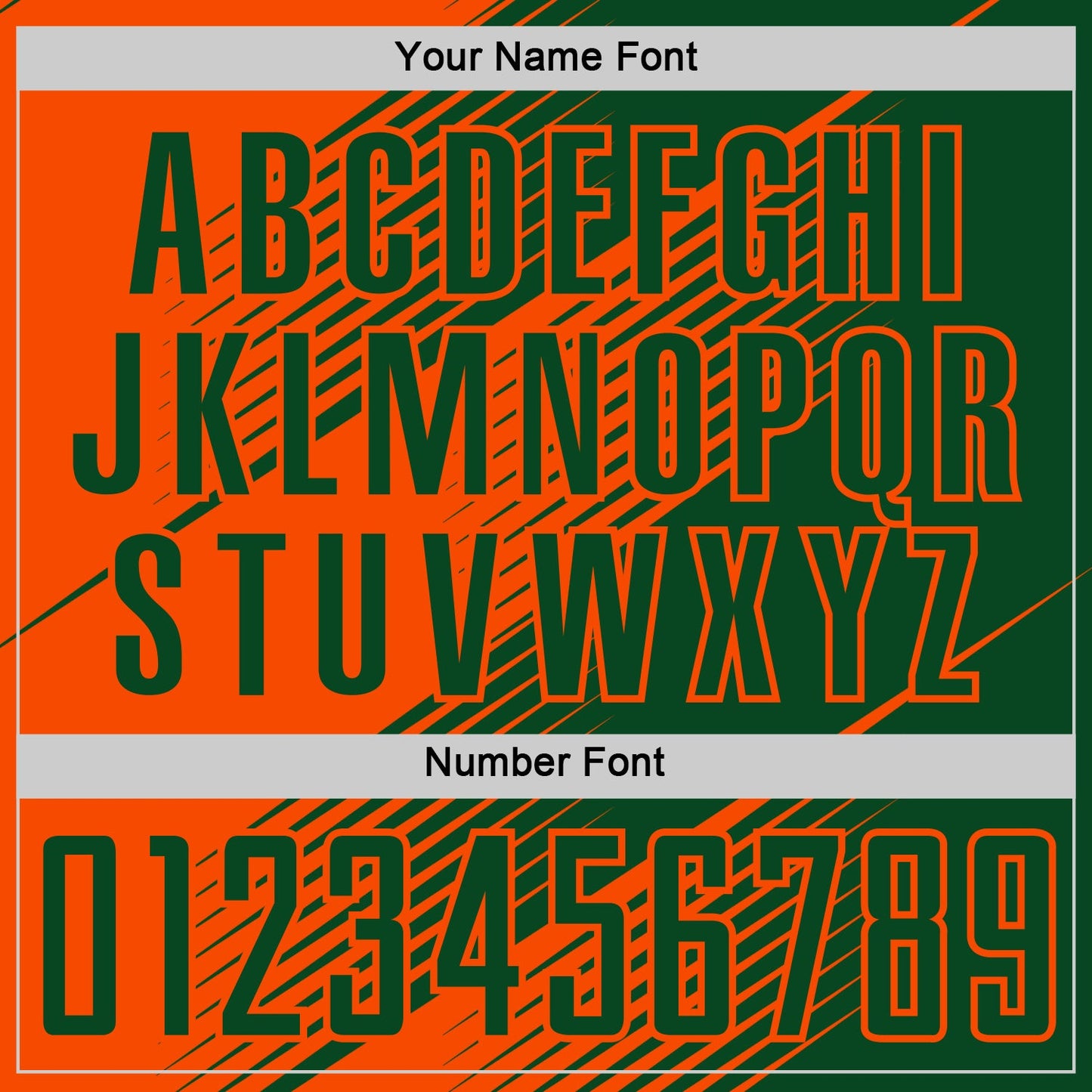 Custom Green Orange Line Sublimation Soccer Uniform Jersey view 6