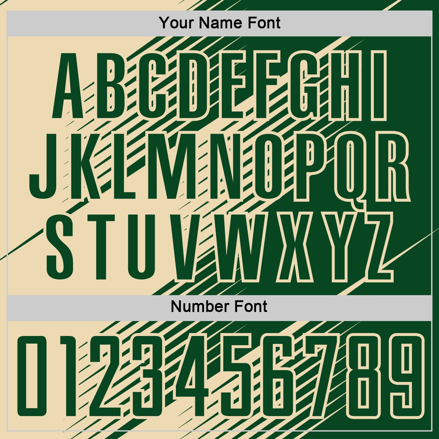 Custom Green Cream Line Sublimation Soccer Uniform Jersey view 6