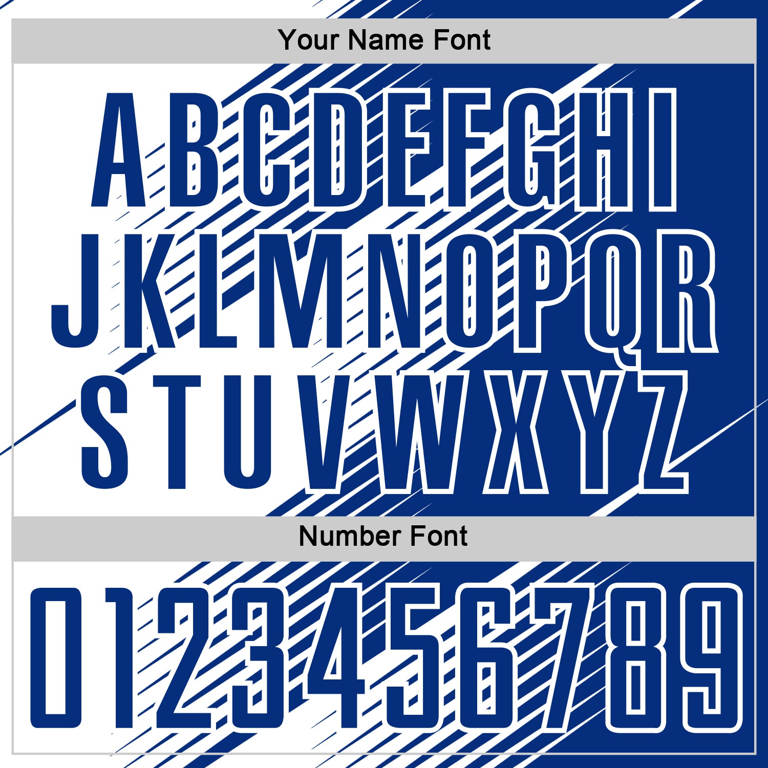 Custom Royal White Line Sublimation Soccer Uniform Jersey view 6