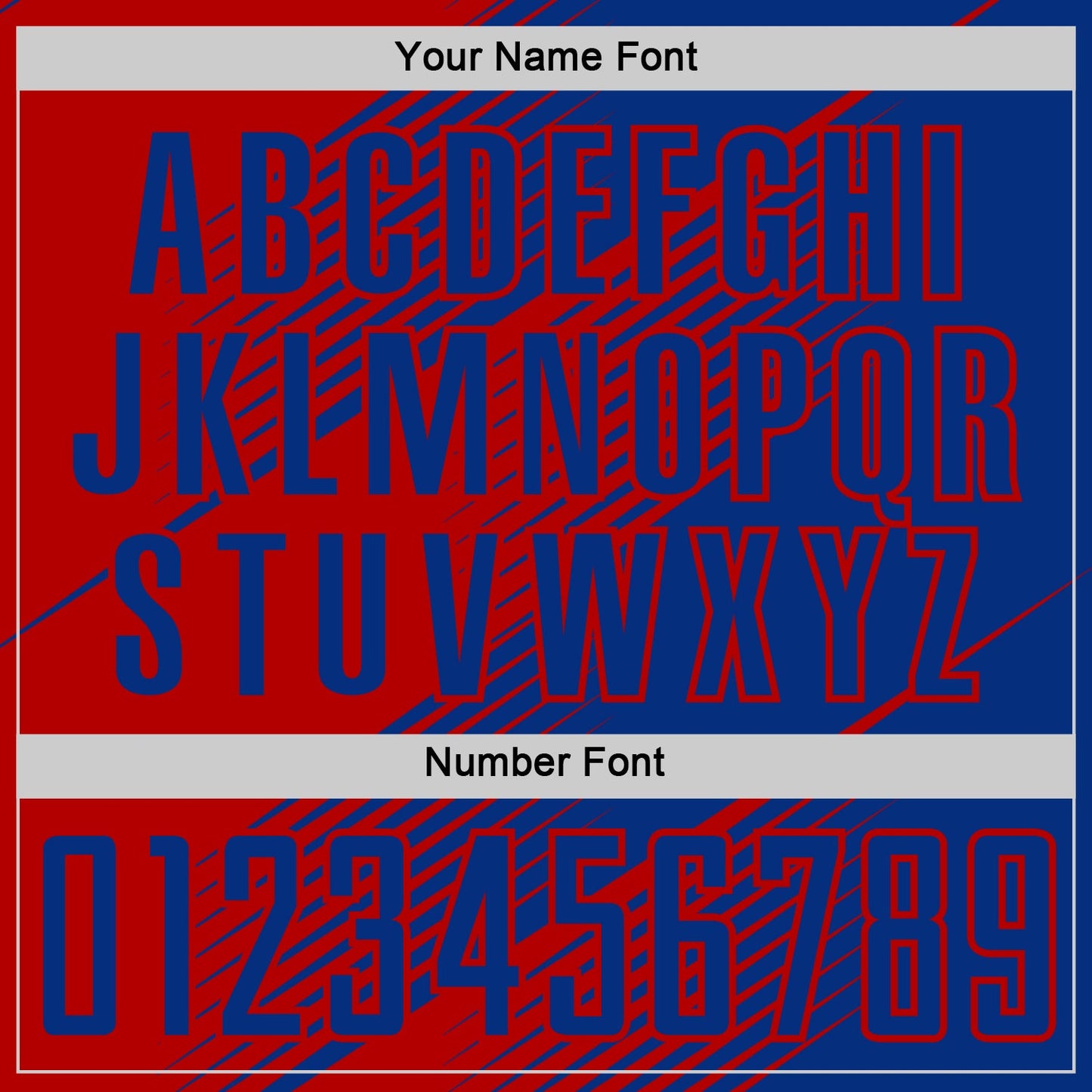Custom Royal Red Line Sublimation Soccer Uniform Jersey view 6