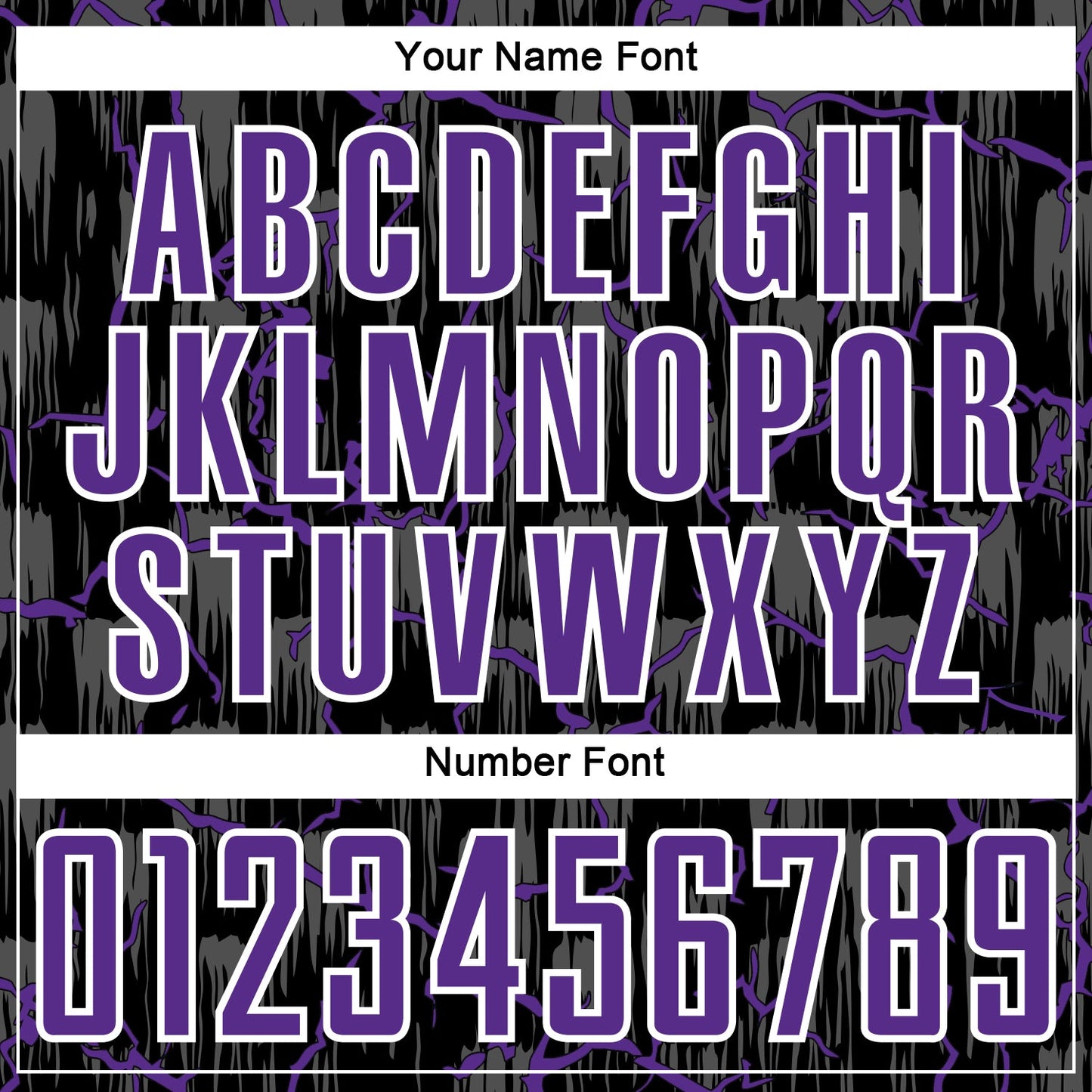 Custom Black Purple-White Lightning Sublimation Soccer Uniform Jersey view 6