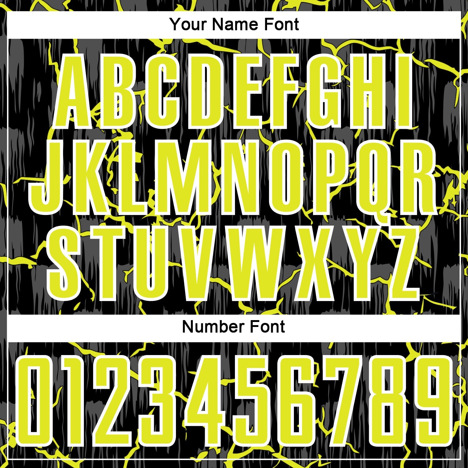Custom Black Neon Yellow-White Lightning Sublimation Soccer Uniform Jersey view 6