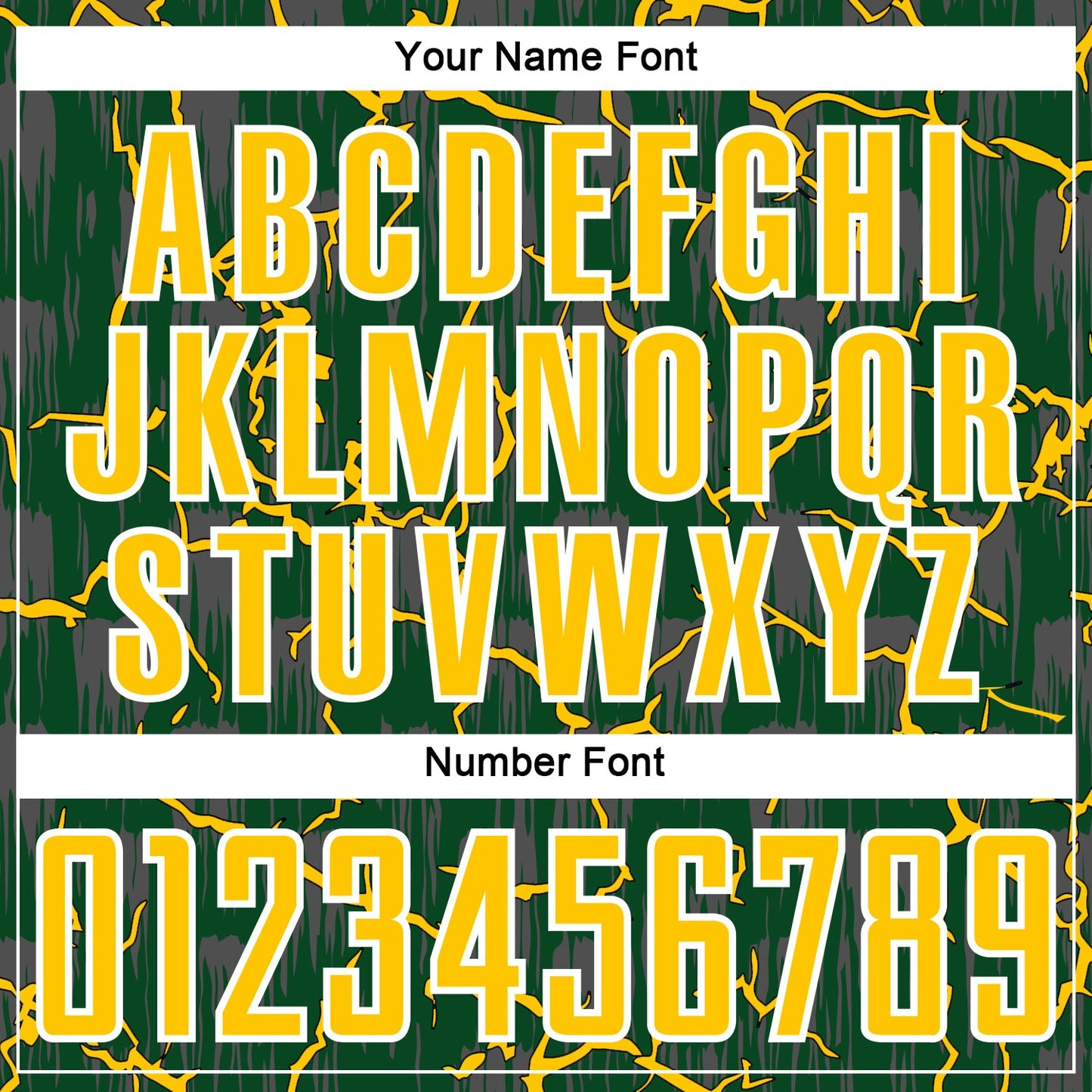 Custom Green Yellow-White Lightning Sublimation Soccer Uniform Jersey view 6