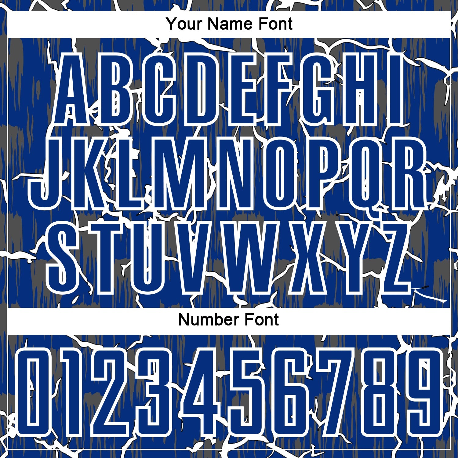 Custom Royal White Lightning Sublimation Soccer Uniform Jersey view 6