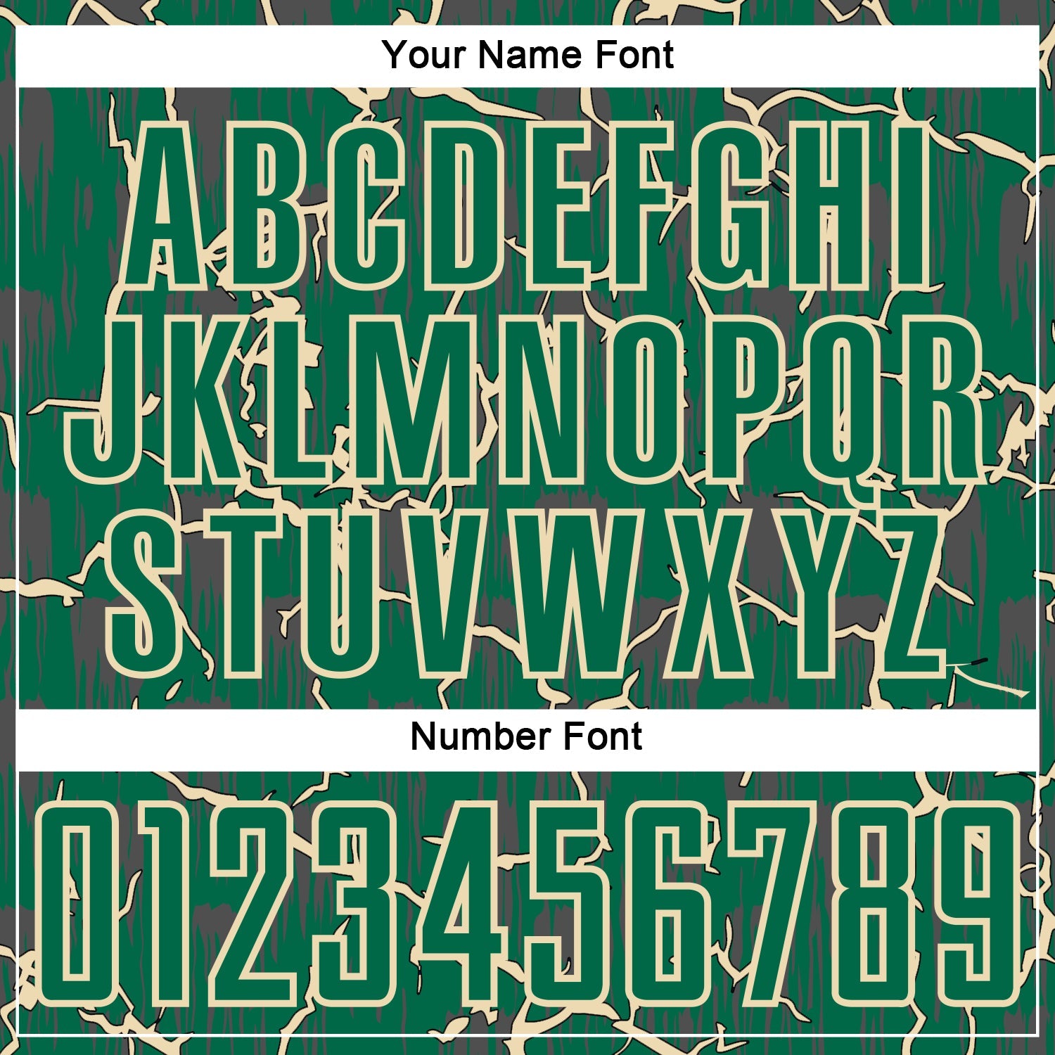 Custom Kelly Green Cream Lightning Sublimation Soccer Uniform Jersey view 6