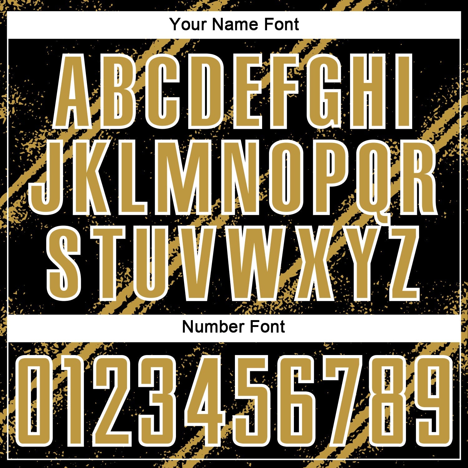 Custom Black Old Gold-White Abstract Fragment Art Splash Sublimation Soccer Uniform Jersey view 6
