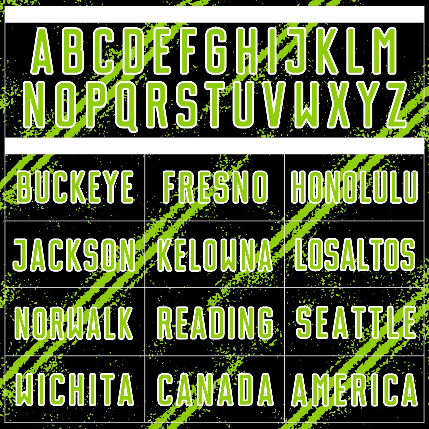 Custom Black Neon Green-White Abstract Fragment Art Splash Sublimation Soccer Uniform Jersey view 5
