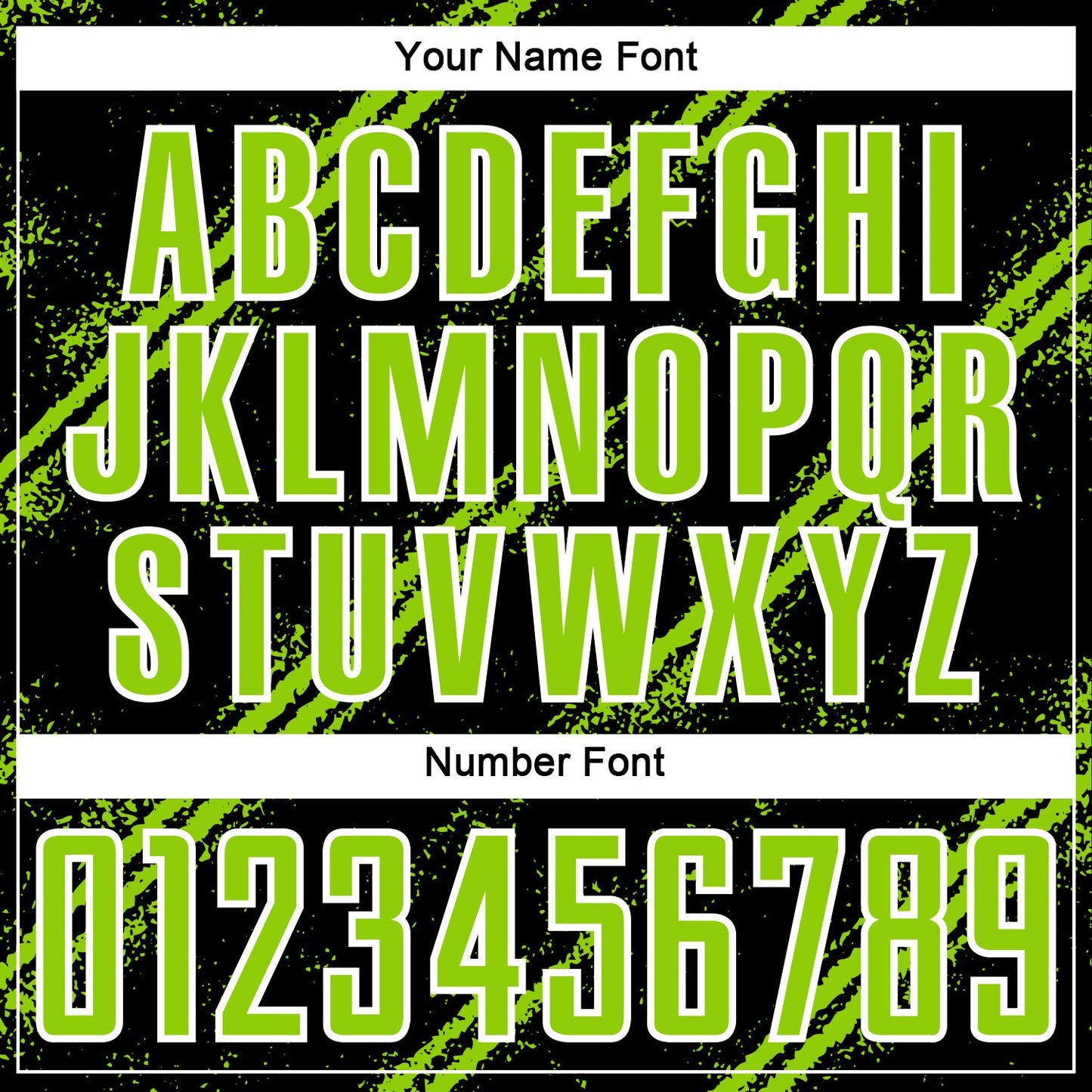 Custom Black Neon Green-White Abstract Fragment Art Splash Sublimation Soccer Uniform Jersey view 6