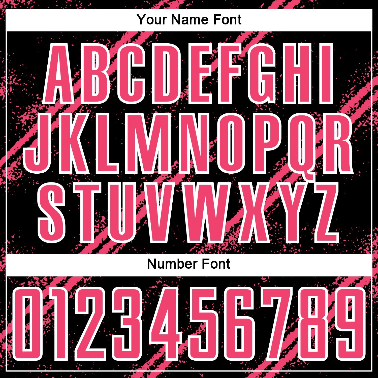 Custom Black Neon Pink-White Abstract Fragment Art Splash Sublimation Soccer Uniform Jersey view 6