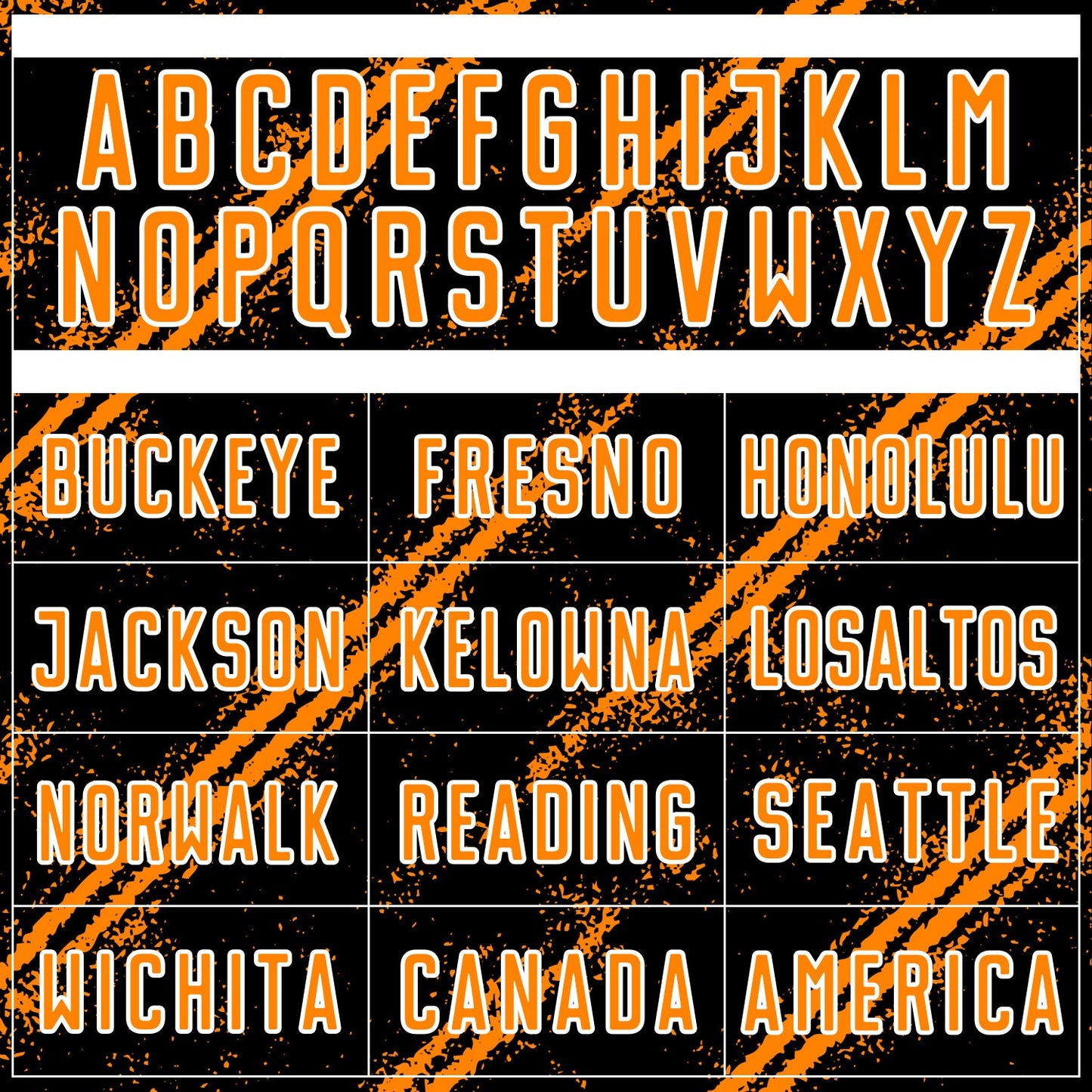 Custom Black Bay Orange-White Abstract Fragment Art Splash Sublimation Soccer Uniform Jersey view 5